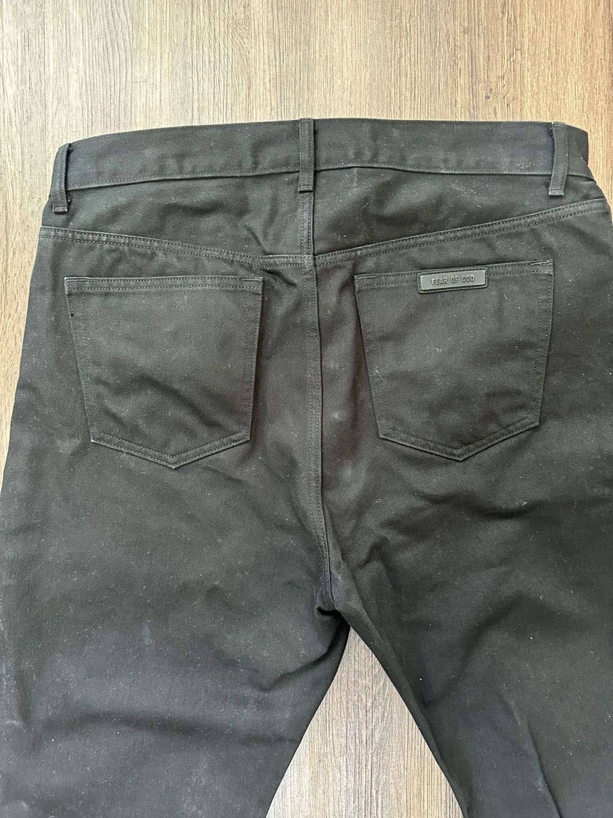 Fear of God Fear of God Essentials Black Denim Jeans Size US 34 / EU 50 - 7 Thumbnail
