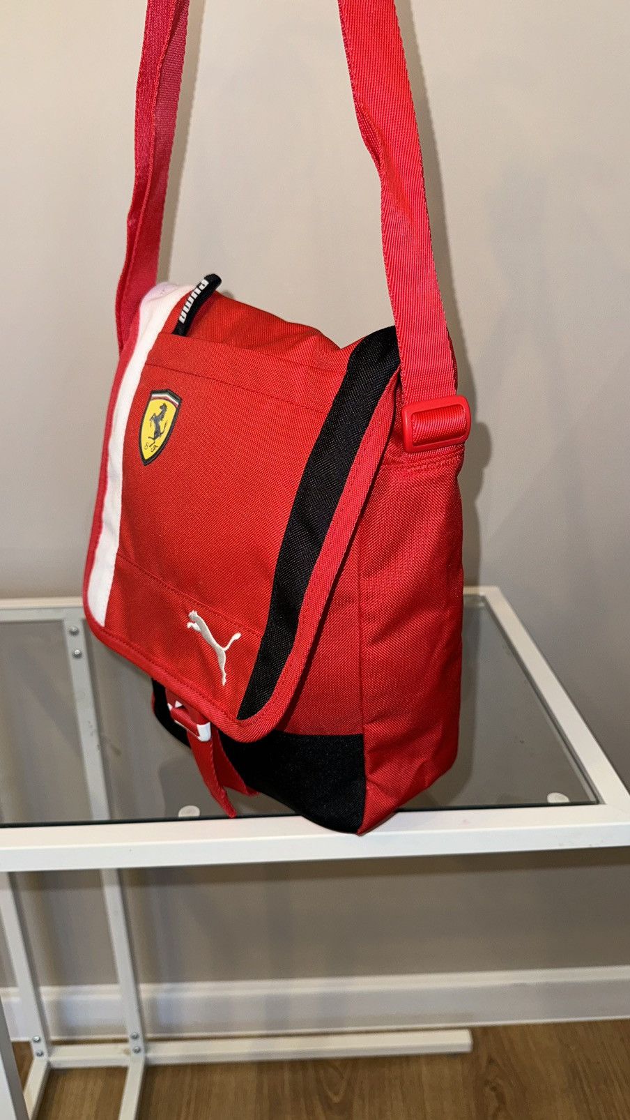 Ferrari × Puma Puma Ferrari crossbody bag vintage moto monstro travis Size ONE SIZE - 4 Thumbnail