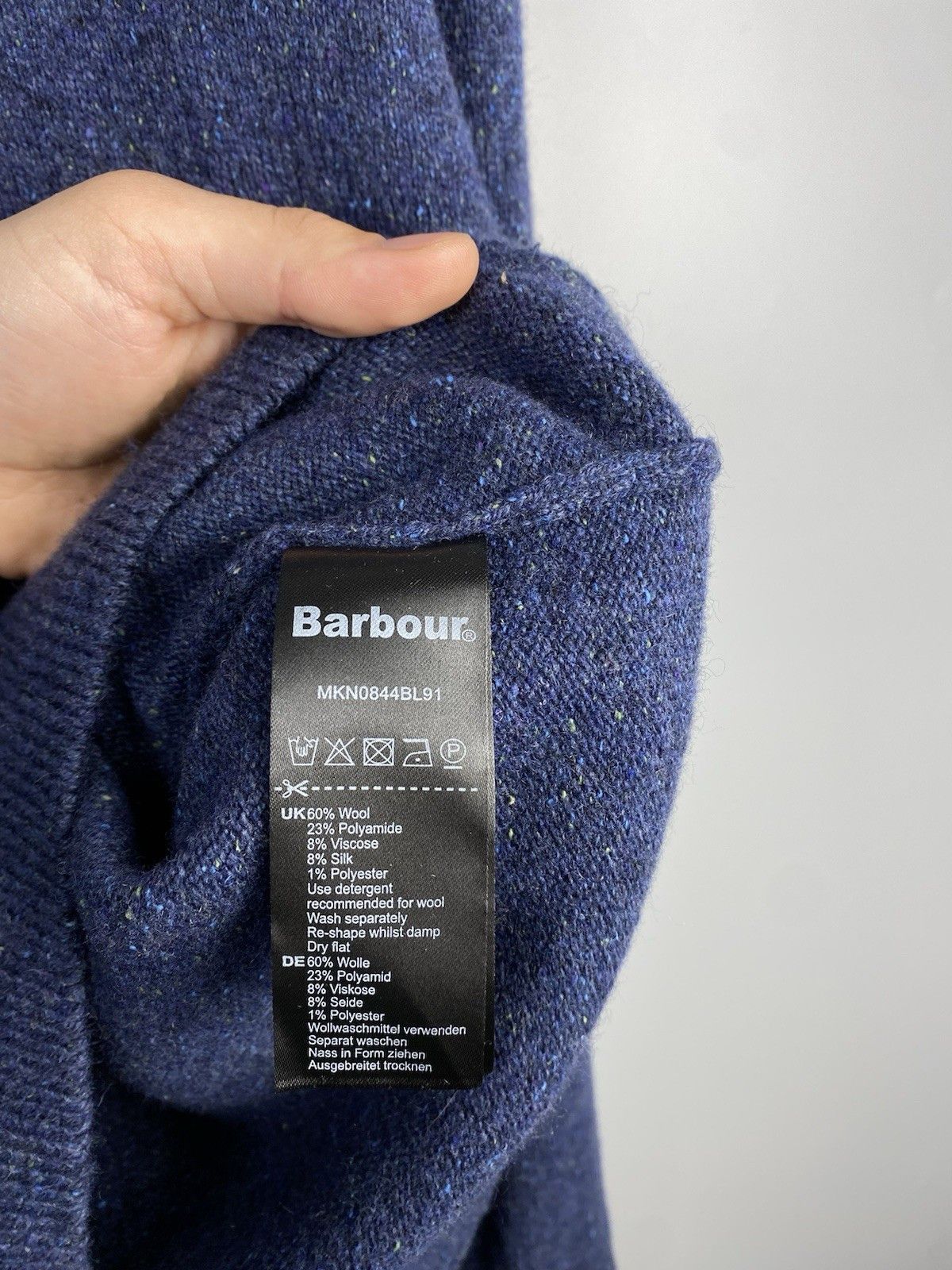 Barbour Barbour Wool Blend Crew Sweater Jumper Size US XL / EU 56 / 4 - 18 Thumbnail