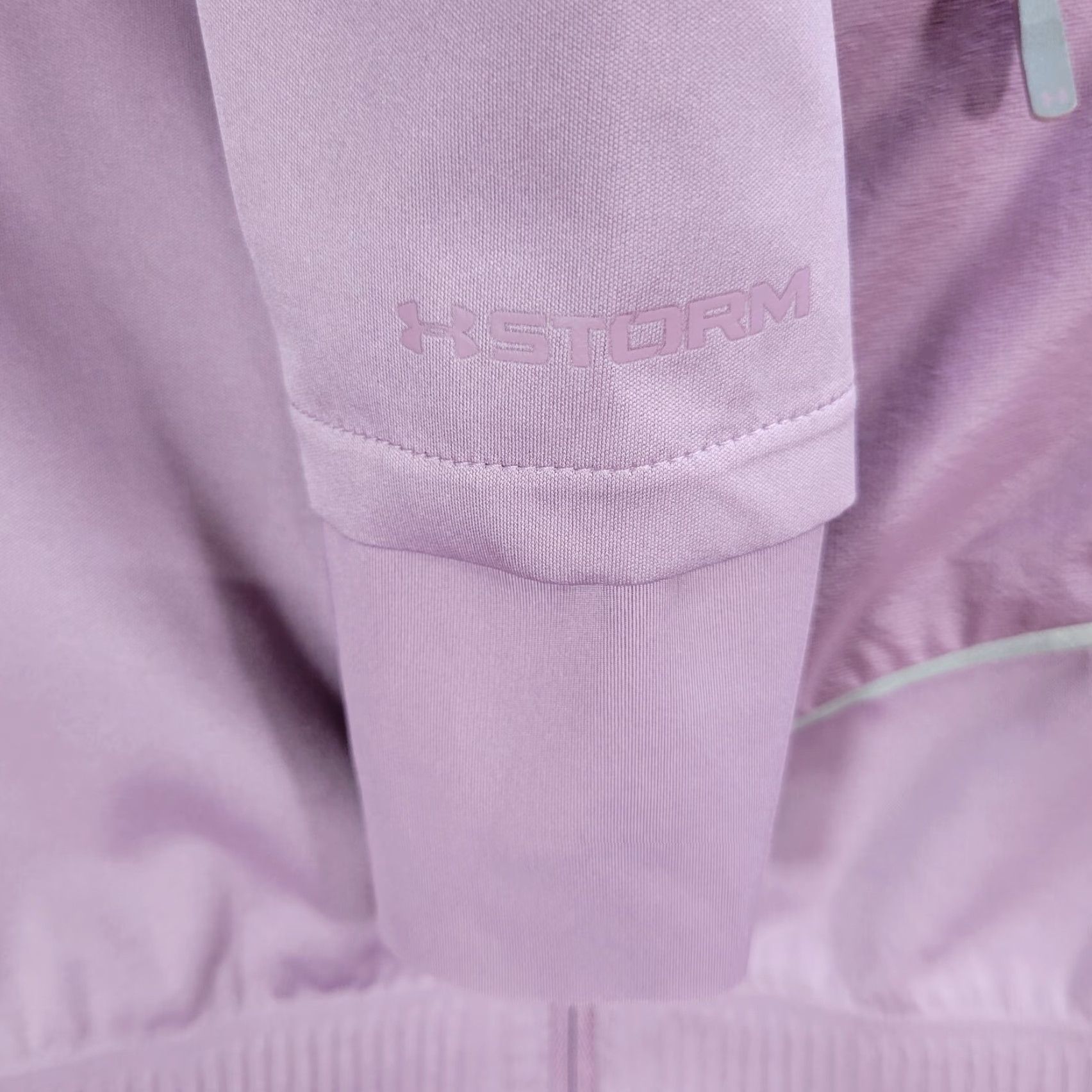 Under Armour Under Armour Storm Run Track Jacket Fitted Heatgear Pink Zip Up Sz S Womens Jacket Slim Lightweight Full Zip Sportswear Size S / US 4 / IT 40 - 6 Thumbnail