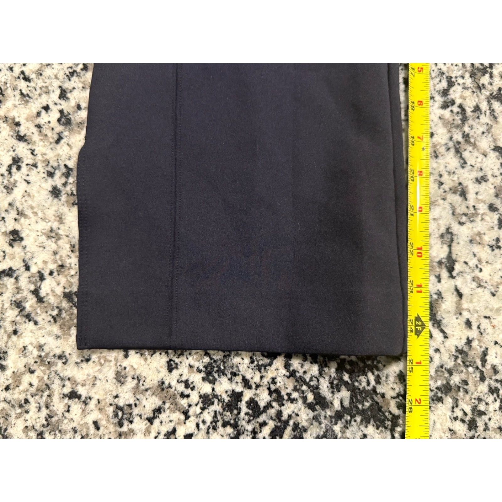 Vintage VINTAGE Away The Layover Black Split Hem Stretch Pants 3XL Women Cropped Zippered Pockets, Pull On, Casual Travel Workwear Mens Womens? Size 40" / US 18 - 2 Thumbnail