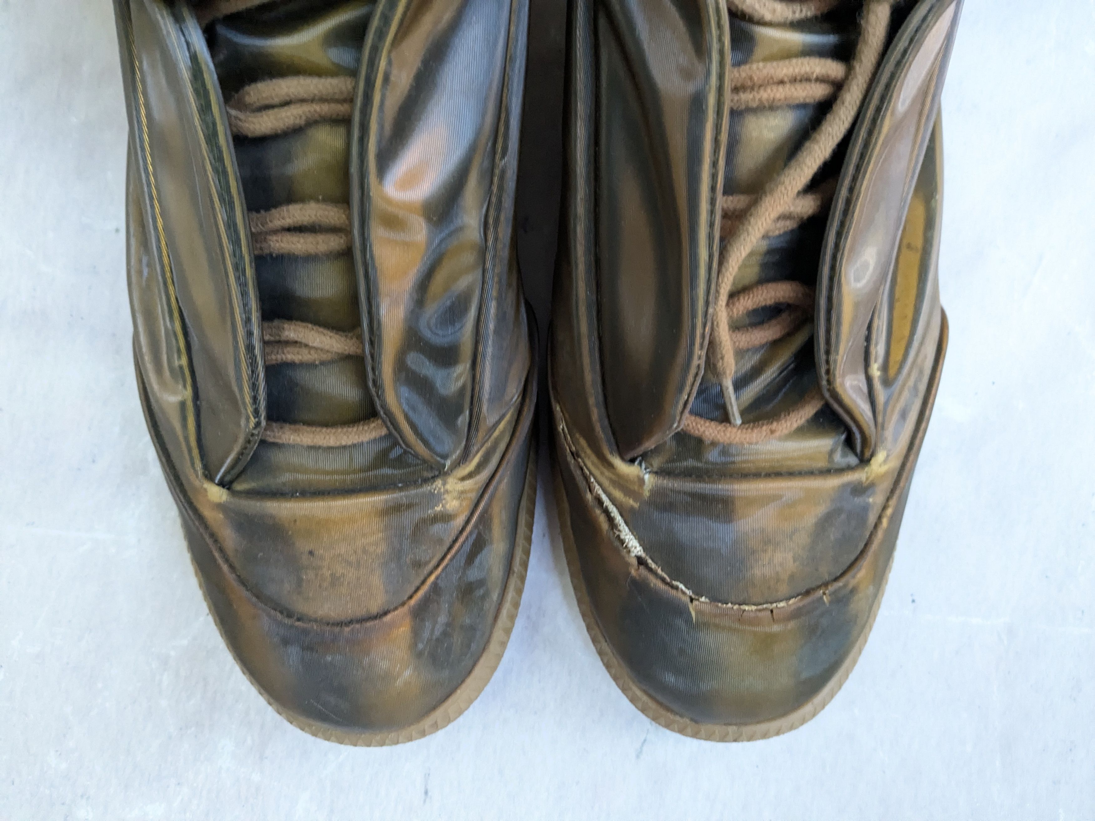 Maison Margiela Maison Margiela Future Gold 13 46 High Tops Size US 13 / EU 46 - 3 Thumbnail