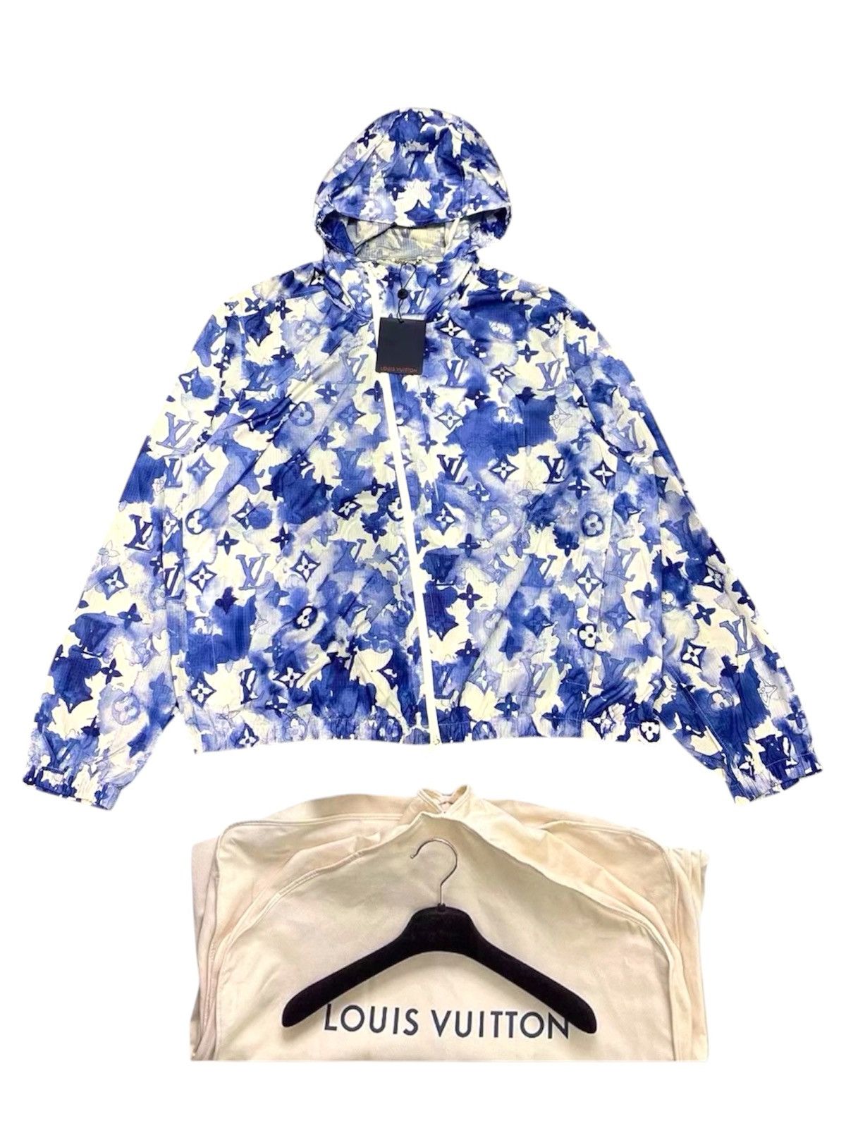 Louis Vuitton Louis Vuitton 54 Watercolor Monogram Windbreaker Jacket Size US L / EU 52-54 / 3 - 1 Thumbnail