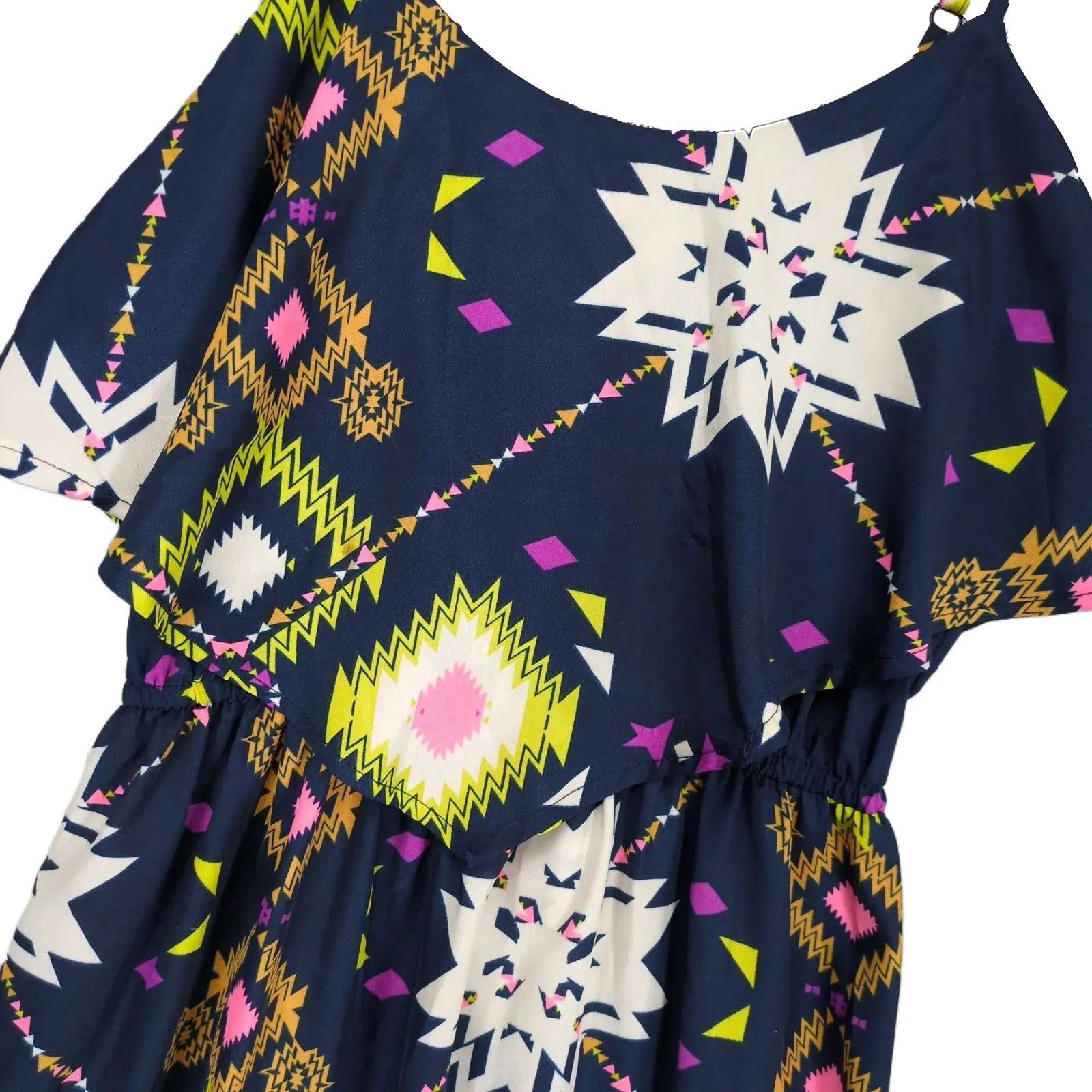 Other Fire Los Angeles Women's XS Aztec Print Long Maxi Dress Size XS / US 0-2 / IT 36-38 - 3 Thumbnail