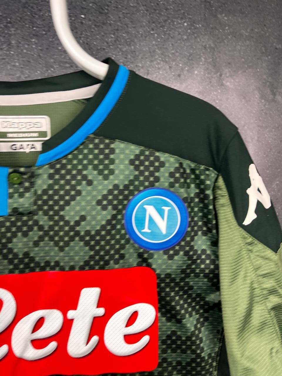 Kappa SSC Napoli kappa soccer football jersey 2019 2020 third Size US M / EU 48-50 / 2 - 5 Thumbnail