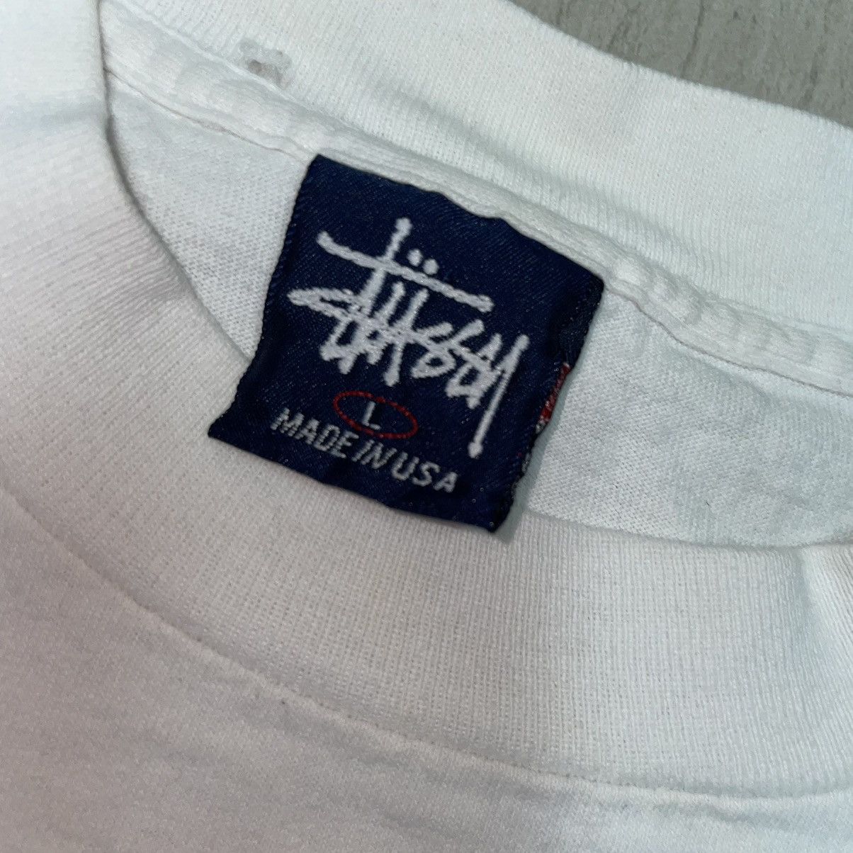 Stussy × Vintage Stussy Vintage Single Stitch 3M Logo T-shirt Size US L / EU 52-54 / 3 - 3 Thumbnail
