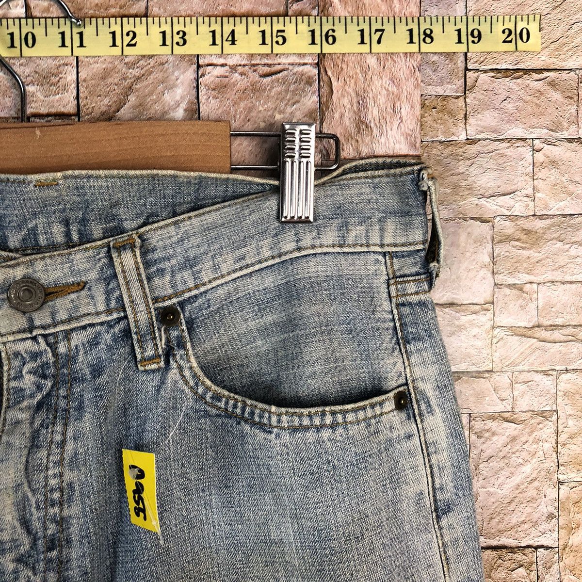 Japanese Brand Uniqlo japan vintage faded Blue Denim Pants #A955 Size US 30 / EU 46 - 9 Thumbnail