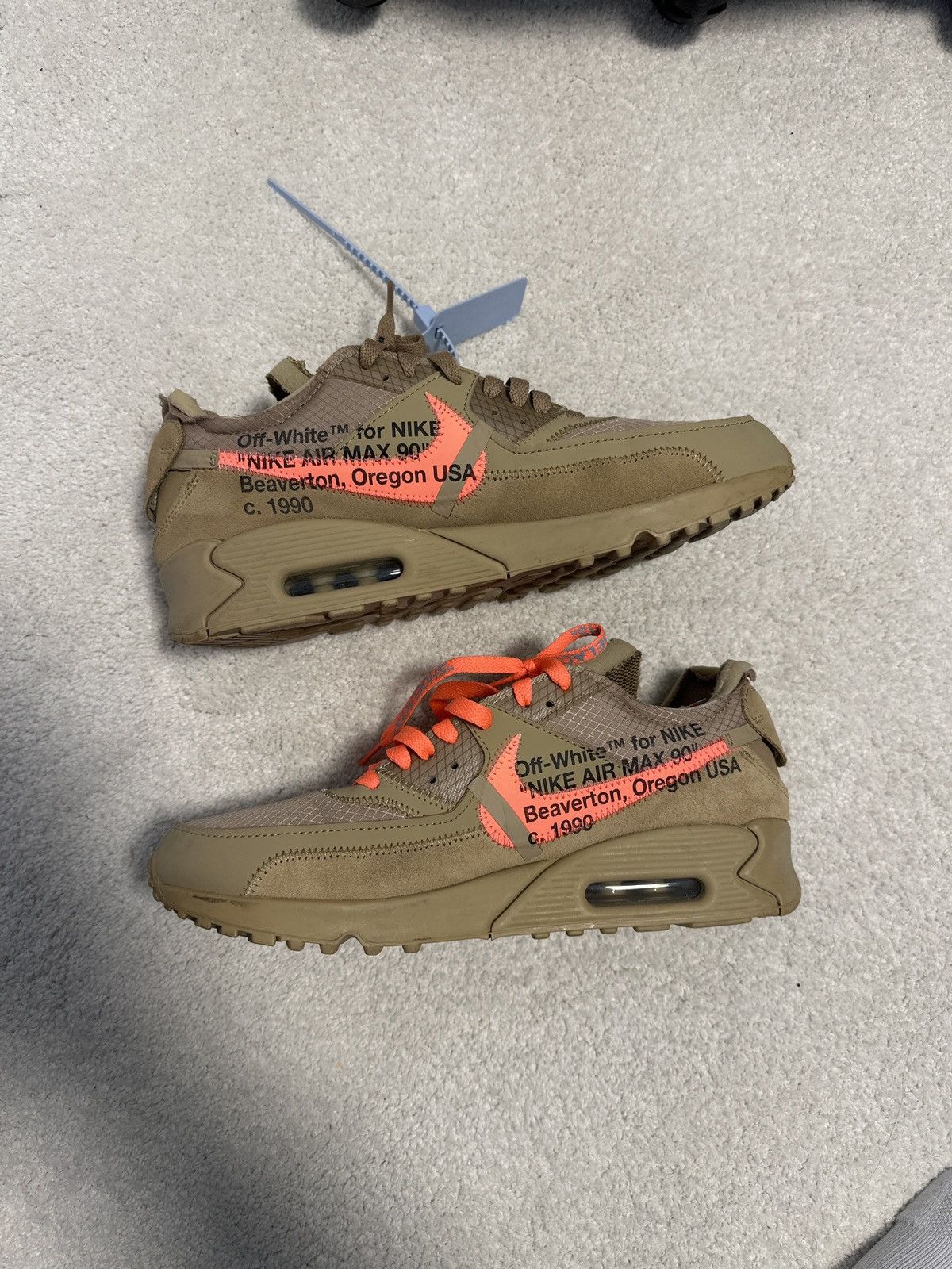 Nike × Off-White Off-white air max 90 Size US 10 / EU 43 - 2 Thumbnail