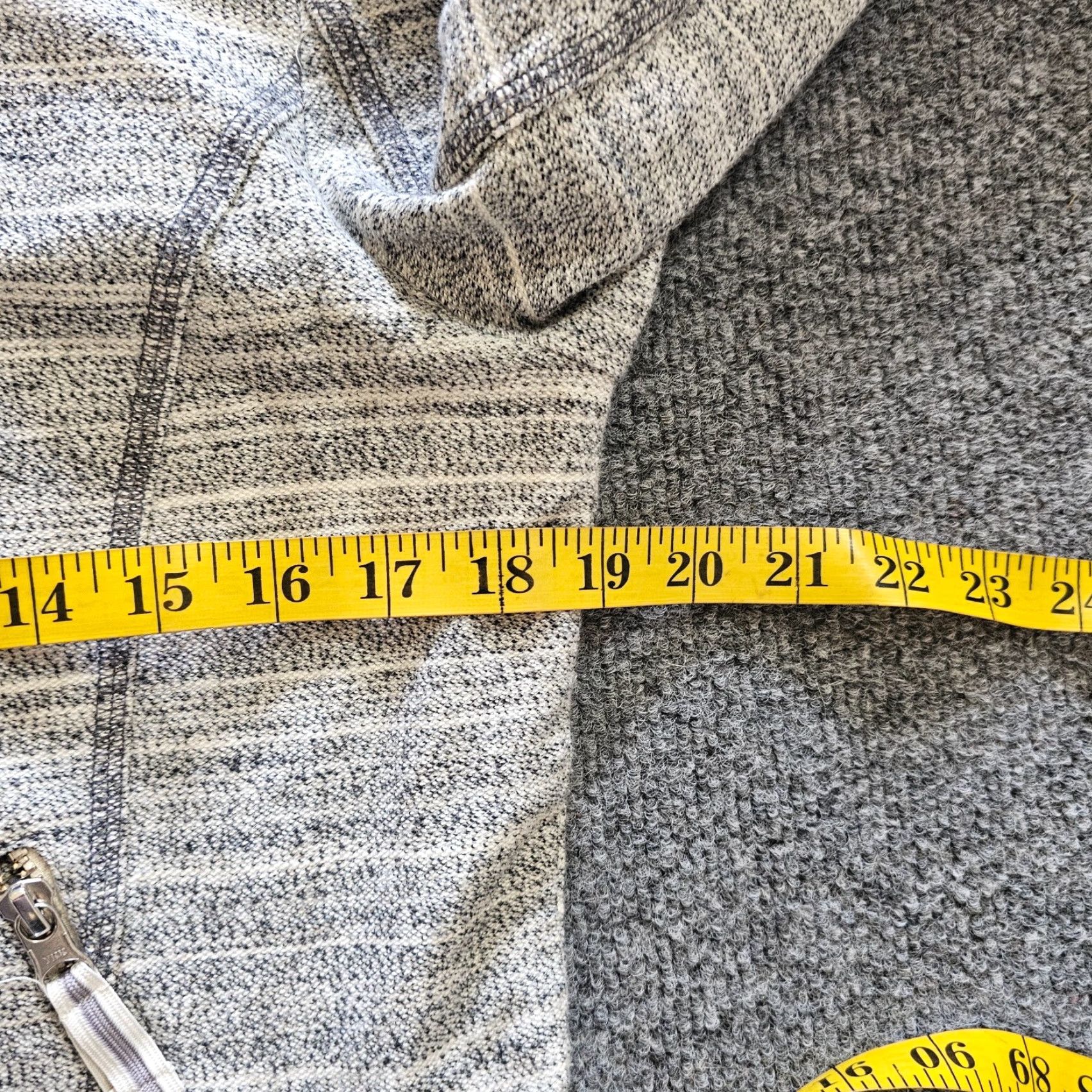 Anthropologie Anthropologie Jacket Womens Large Gray Motorcycle Full Zip Long Sleeve Stretch Size L / US 10 / IT 46 - 5 Thumbnail