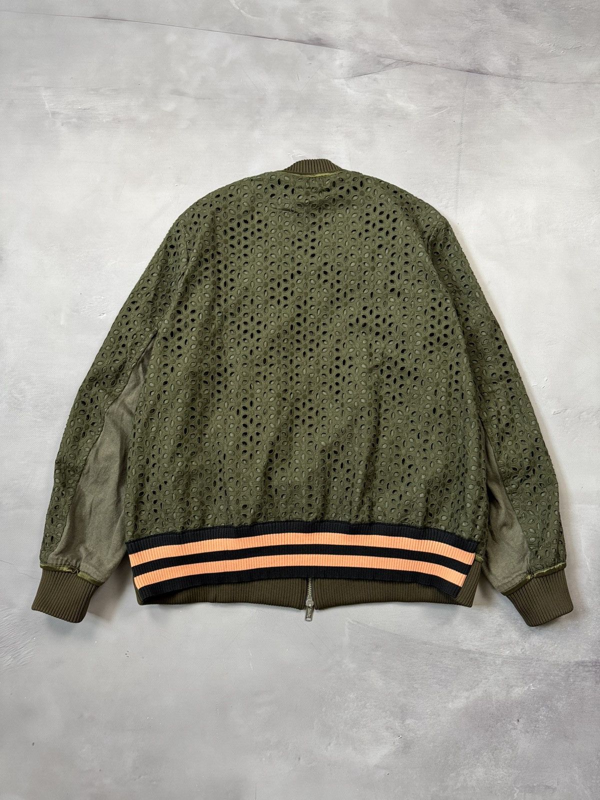 Undercover Sue Undercover Mesh Bomber Jacket(Khaki/M) Size US M / EU 48-50 / 2 - 3 Thumbnail