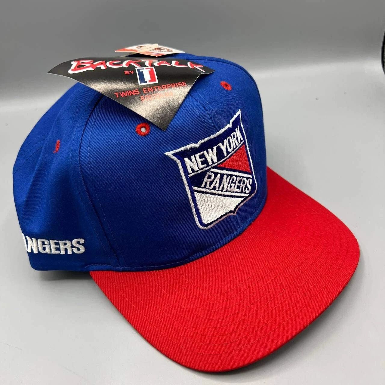 Twins Enterprise Inc. × Vintage New York Rangers Hat Men Blue Twins Enterprise NHL Snap Back Size ONE SIZE - 6 Thumbnail
