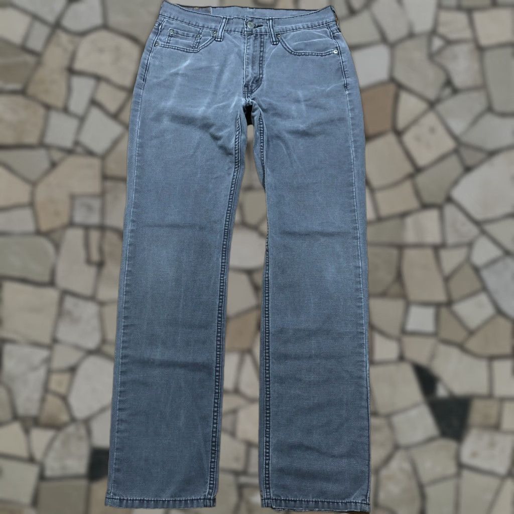 Levi's VINTAGE Levis 514 Straight Denim Gray Jeans Men 30x32 Western City Classic 80s 90s Cowboy USA American Classic Western Rodeo Ranch Mens Size US 30 / EU 46 - 1 Thumbnail