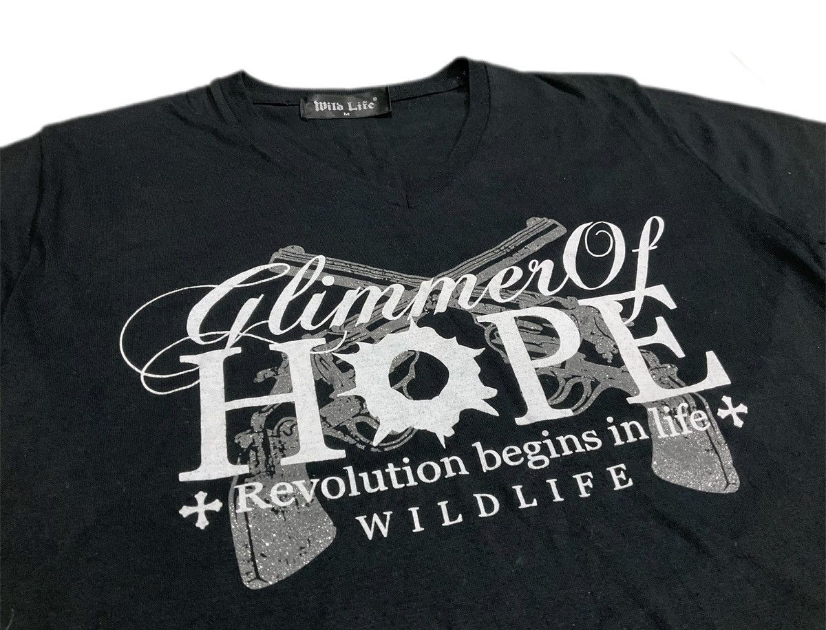 Hysteric Glamour 🔥Sick Y2K Wild Life Poem Shirt Glimmer Of Hope Size US S / EU 44-46 / 1 - 1 Thumbnail