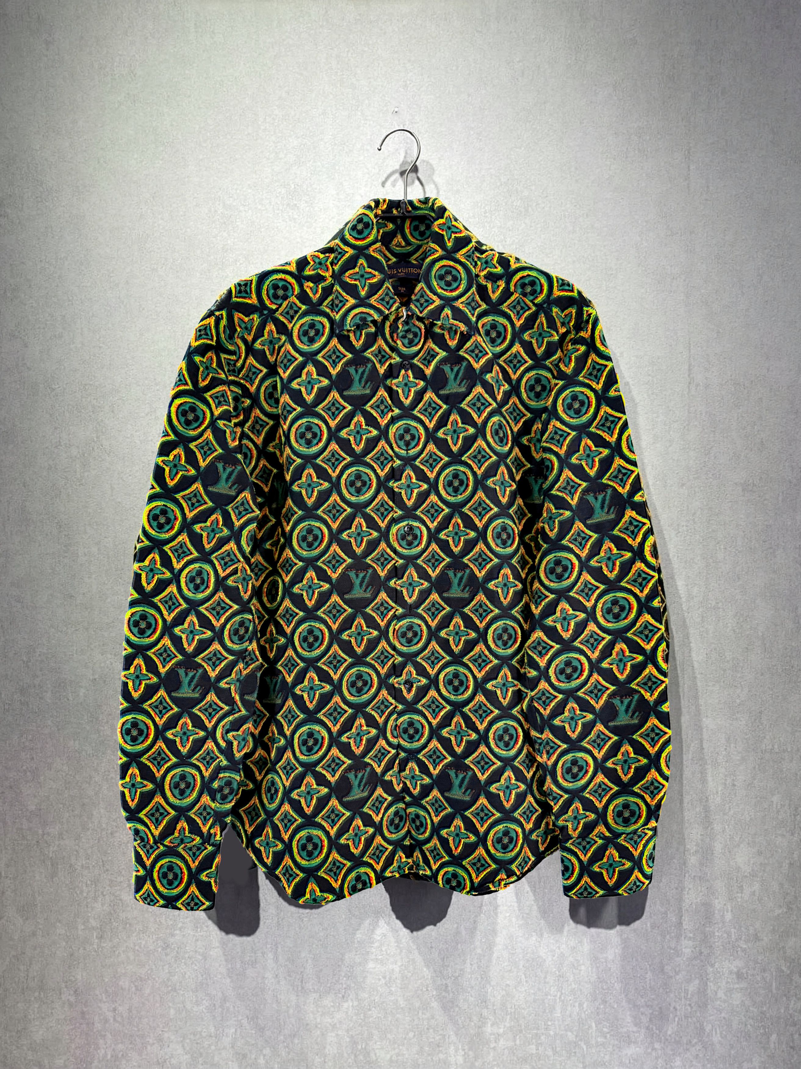 Louis Vuitton LV Jacquard Fil Coupé Shirt Size US L / EU 52-54 / 3 - 1 Thumbnail