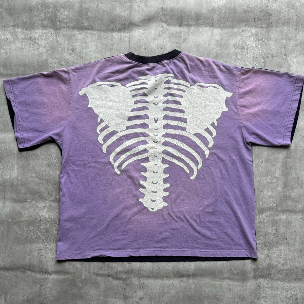 Kapital × Kapital Kountry Kapital 2-tone Skeleton T-Shirt | Grailed