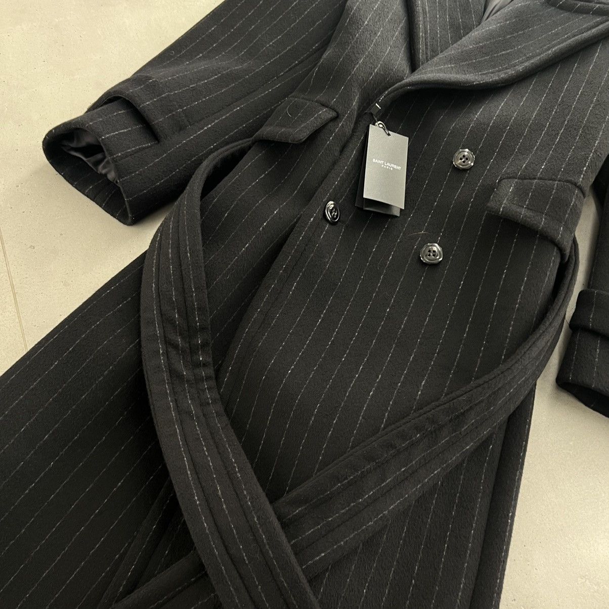 Saint Laurent Paris Saint Laurent Overcoat in Large Size US L / EU 52-54 / 3 - 4 Thumbnail