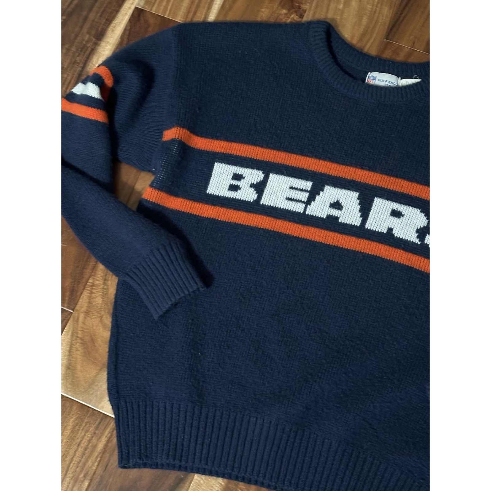 Vintage Vintage Cliff Engle NFL Chicago Bears Sweater Large Ditka Size US L / EU 52-54 / 3 - 4 Thumbnail