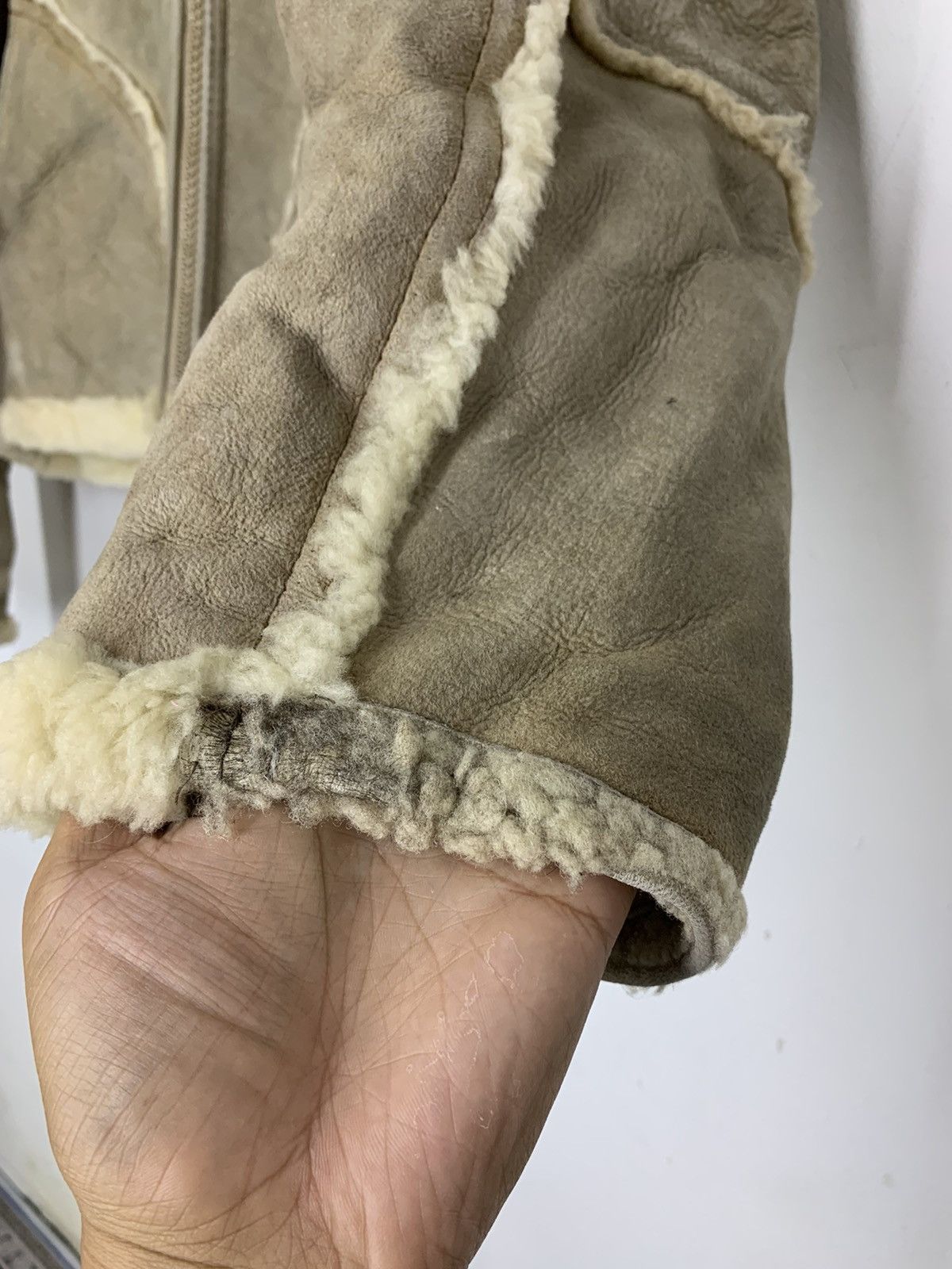 Schott Vintage 60s/70s Shearling Coat Real Sheepskin Tannery East Size US M / EU 48-50 / 2 - 3 Thumbnail