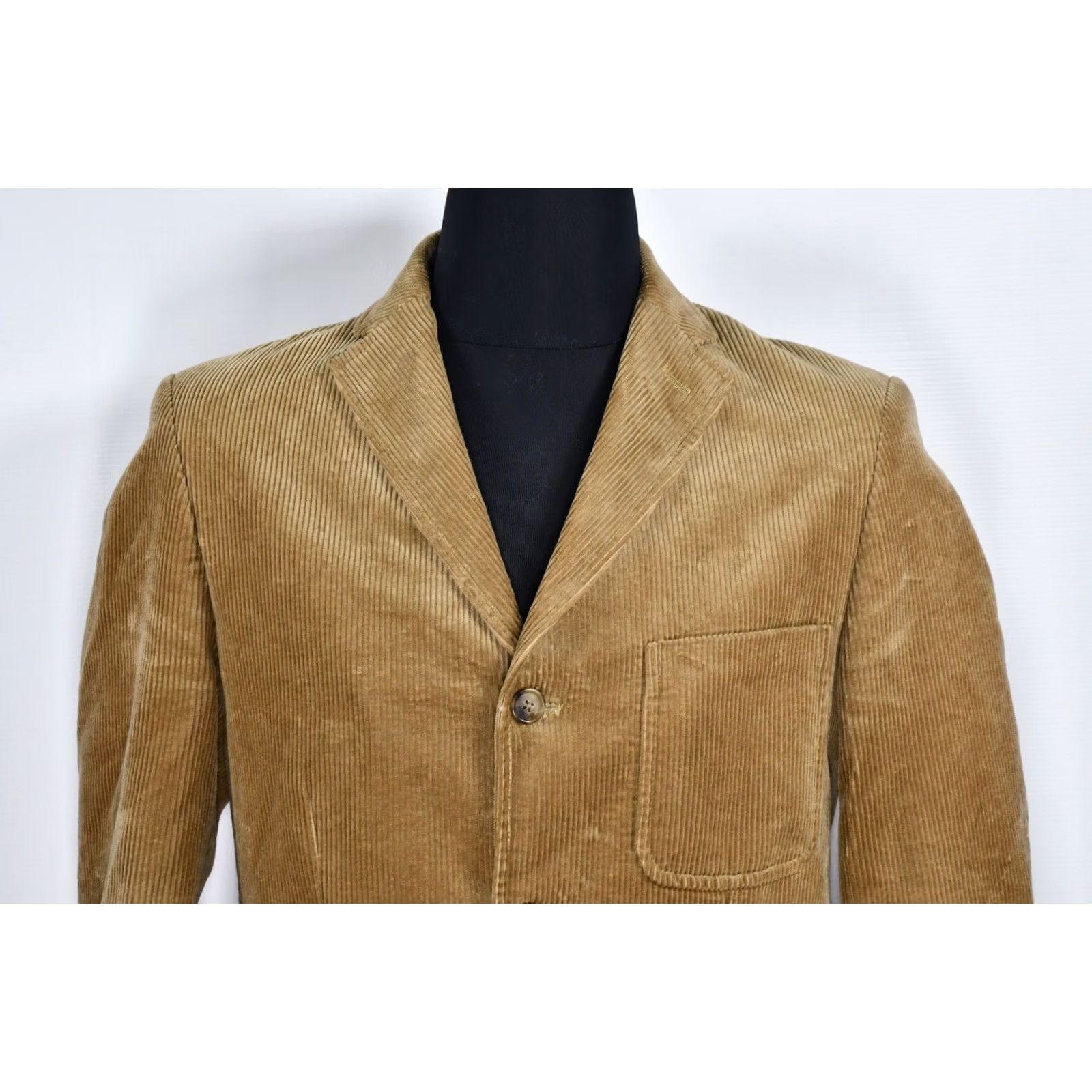 Polo Ralph Lauren Polo Ralph Lauren Blazer Shirt Adults S Brown Corduroy Sport Coat Jacket Size US S / EU 44-46 / 1 - 6 Thumbnail