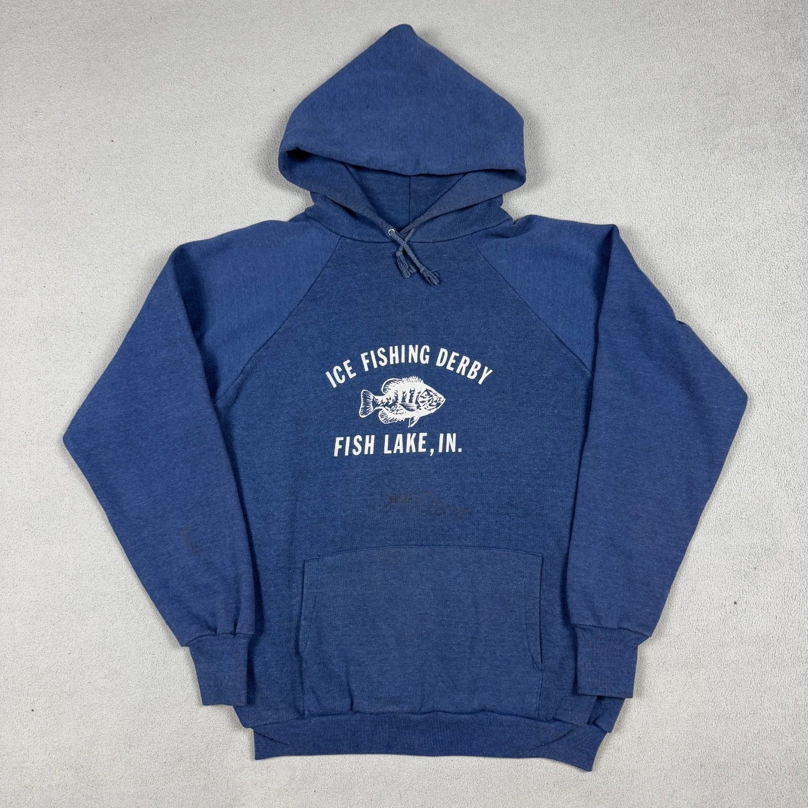 Vintage Vintage 80s Ice Fishing Derby Rare Graphic Hoodie L Size US L / EU 52-54 / 3 - 2 Thumbnail