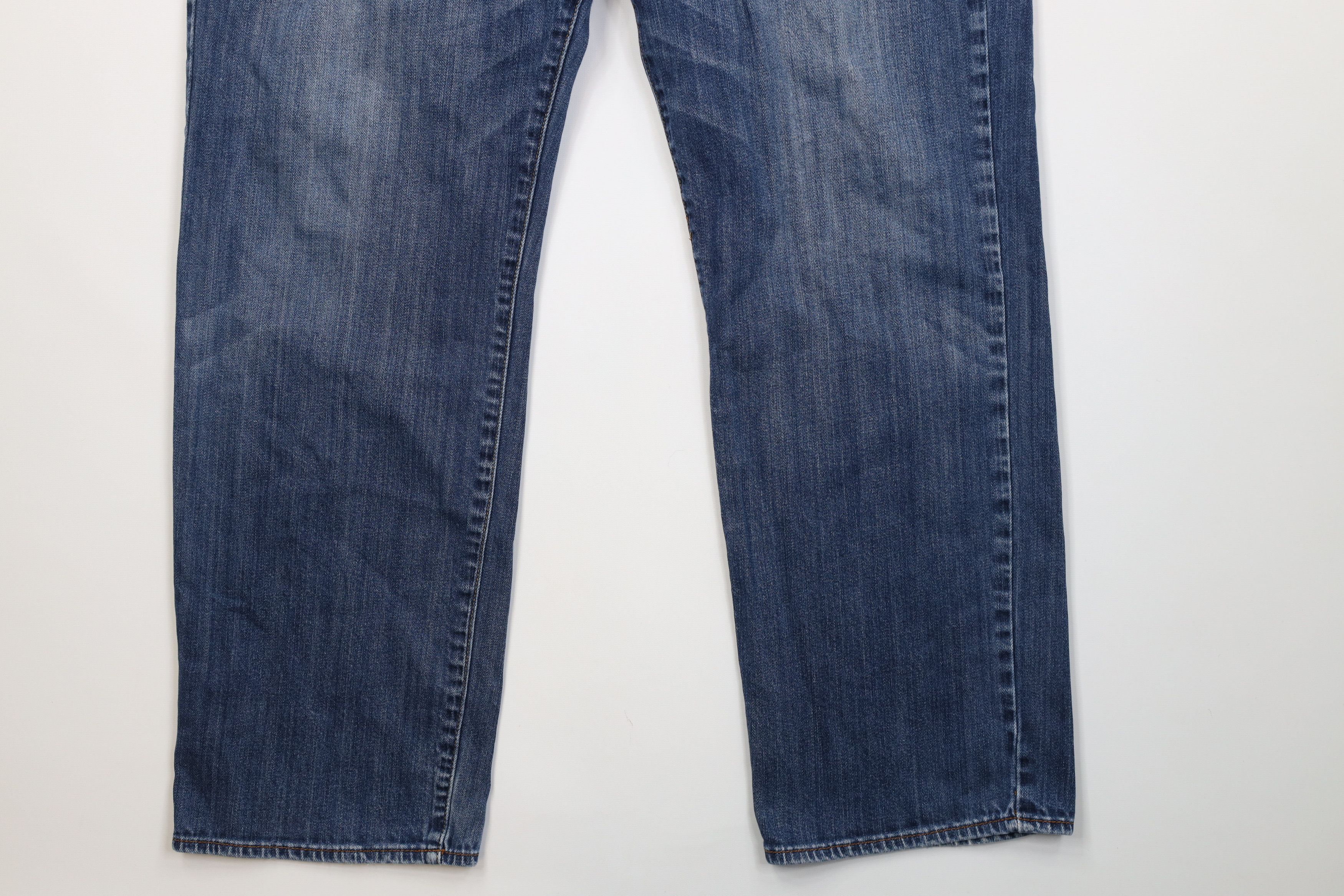 Lucky Brand Vintage Lucky Brand 361 Vintage Straight Wide Leg Jeans Blue Size US 38 / EU 54 - 5 Thumbnail