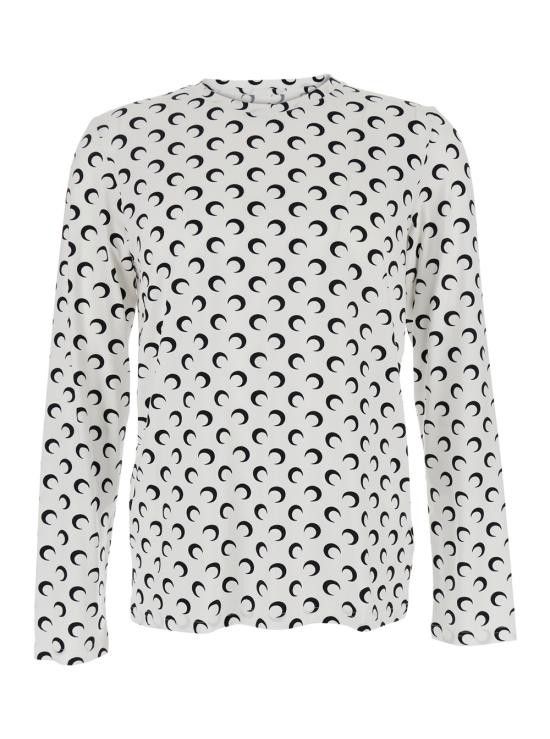 Marine Serre MARINE SERRE Men Jacket MTO116ACJER0001WH00 White Size US L / EU 52-54 / 3 - 1 Thumbnail