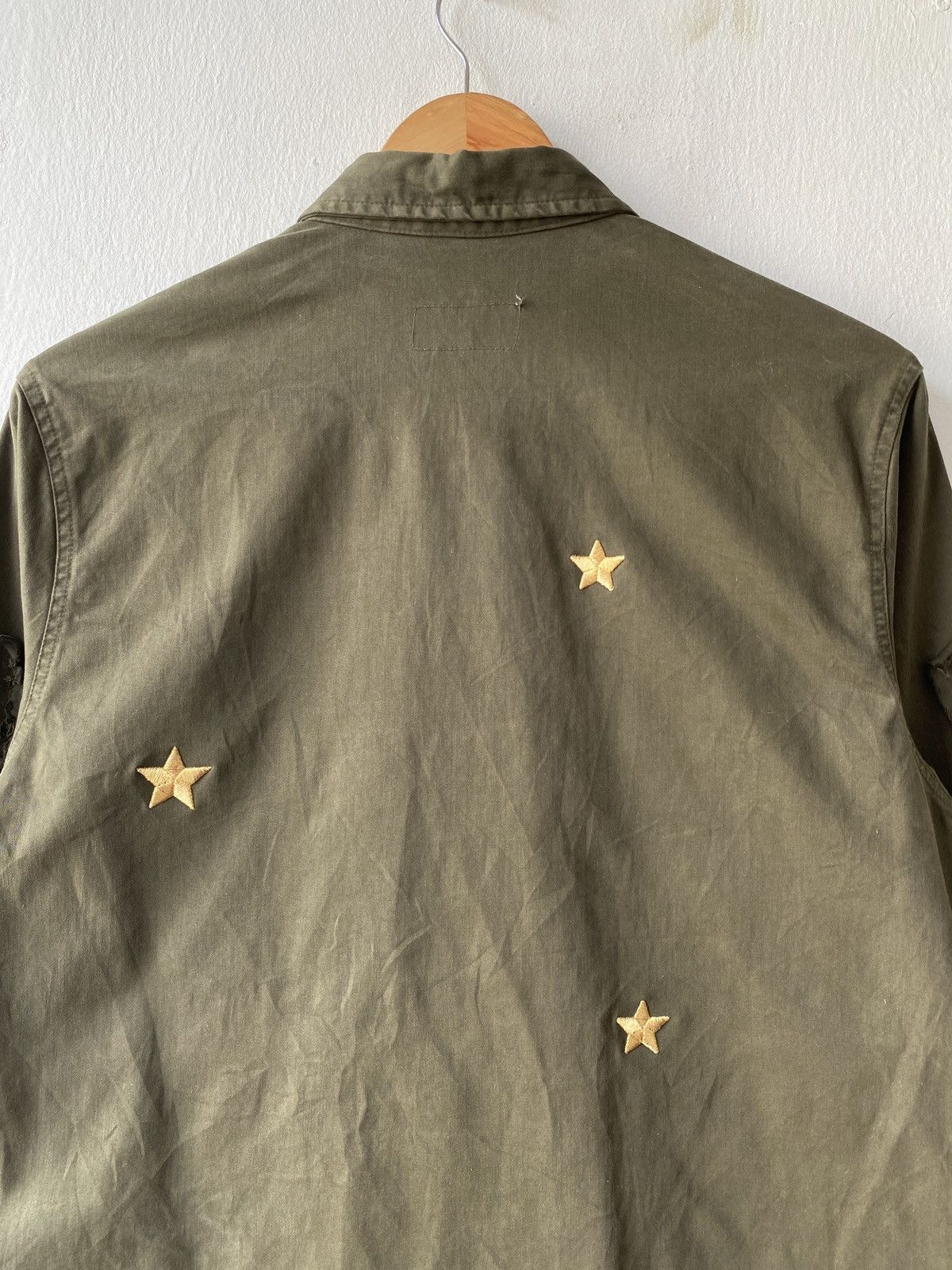 Other The Editor Italy Army Design Button Up Shirt Size US L / EU 52-54 / 3 - 8 Thumbnail