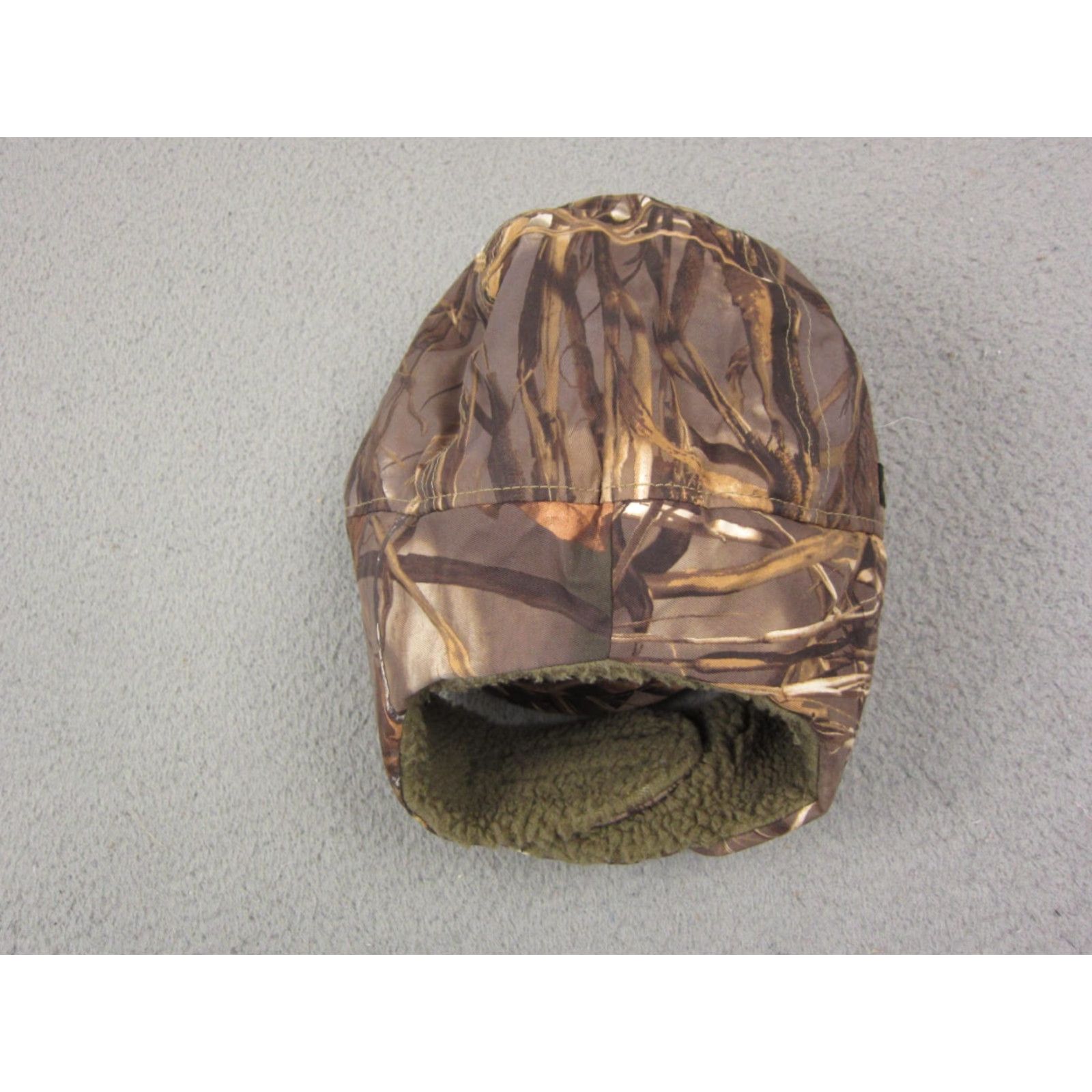 Realtree Columbia Hat Mens Small-Medium Brown Camo Realtree Sherpa Fleece Ear Flap Adult Size US S / EU 44-46 / 1 - 5 Thumbnail