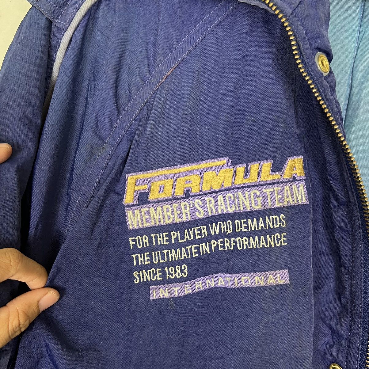 Japanese Brand 🔥 VINTAGE FORMULA MEMBER RACING TEAM BOMBER JACKET Size US L / EU 52-54 / 3 - 13 Thumbnail