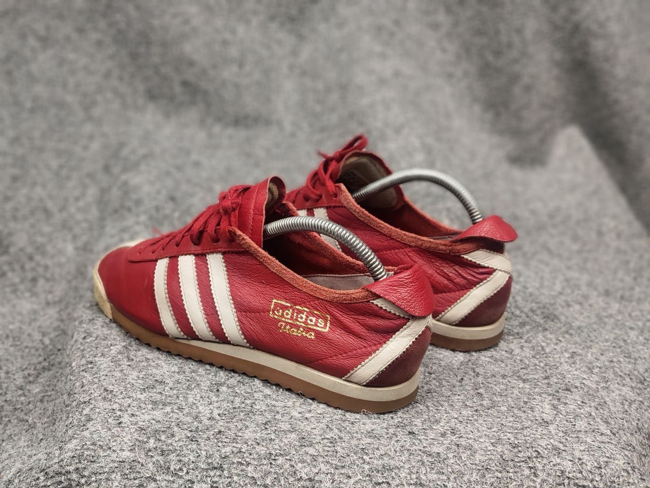 Adidas Vintage 2003 Adidas Italia Leather Red Retro Sneakers Size US 8 / EU 41 - 14 Thumbnail