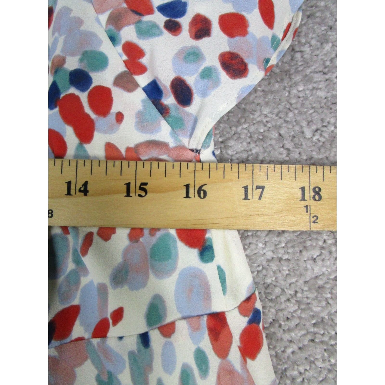 Vintage Maeve Dress Womens XS White Red Blue Blouson Size XS / US 0-2 / IT 36-38 - 6 Thumbnail