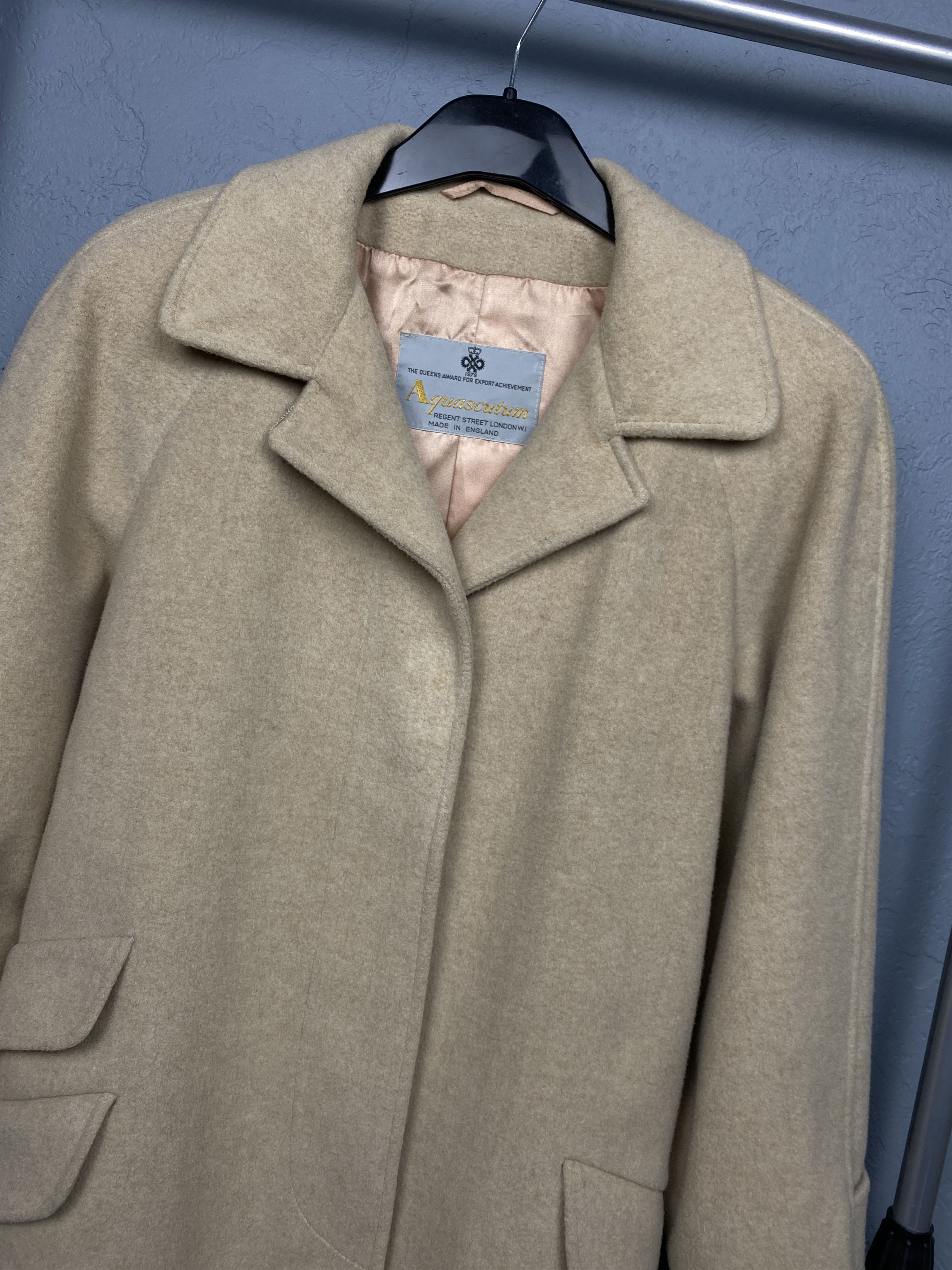 Aquascutum Aquascutum Vintage Womens Wool Coat Size XL / US 12-14 / IT 48-50 - 2 Thumbnail