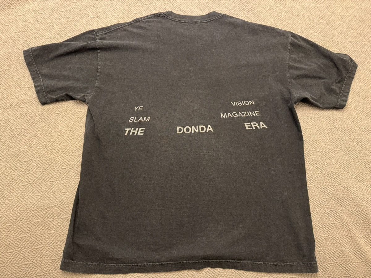 ドンダ DONDA Kanye Doves Slam L/S T-shirt Kanye West DONDA Doves Slam T-shirt Washed Black Men's