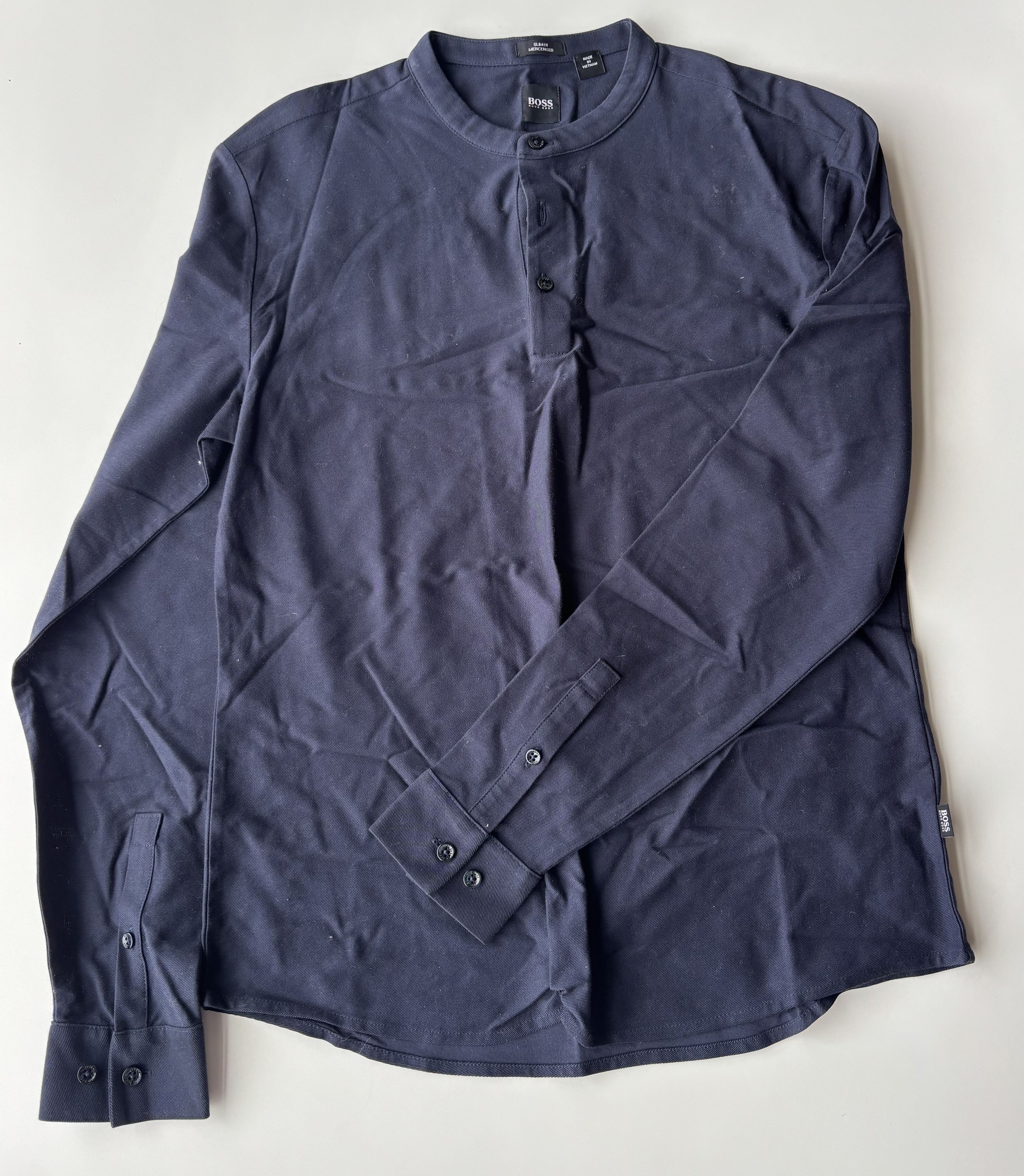 Hugo Boss Mandarin Collar Size US M / EU 48-50 / 2 - 1 Thumbnail