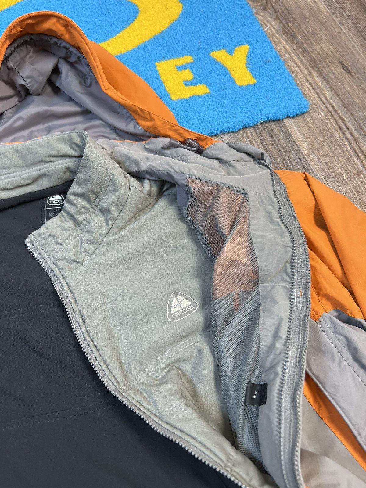 Nike × Nike ACG × Vintage Vintage Nike ACG Winter Jacket With Thermal Lining Orange Size US XL / EU 56 / 4 - 14 Thumbnail