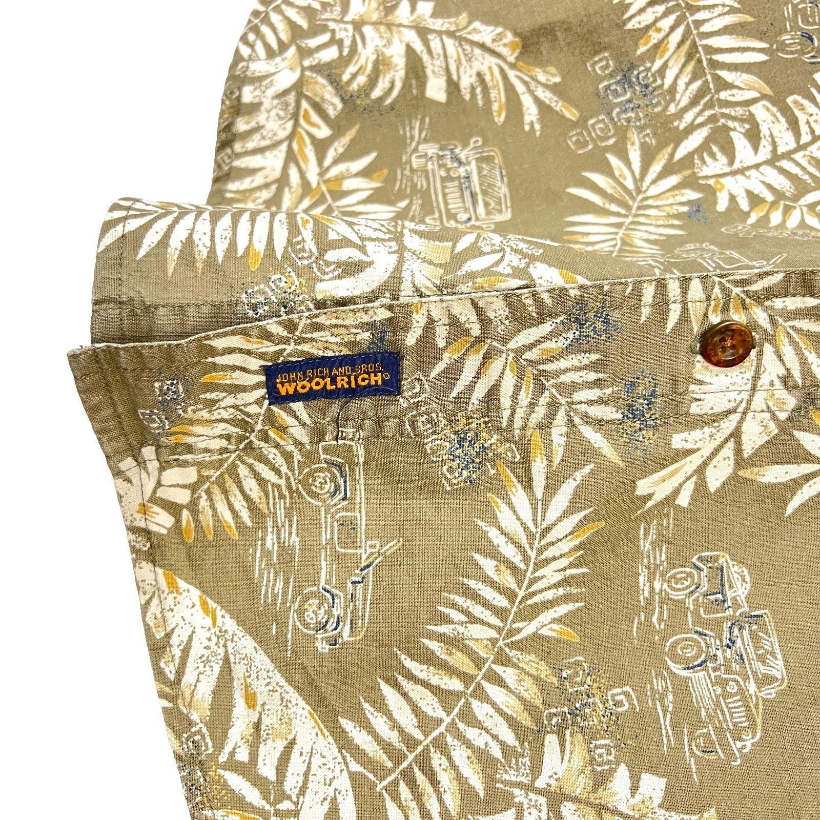 Woolrich Woolen Mills Woolrich Fieldstone Jeep Mens Vtg Tropical Shirt size Medium Size US M / EU 48-50 / 2 - 8 Thumbnail