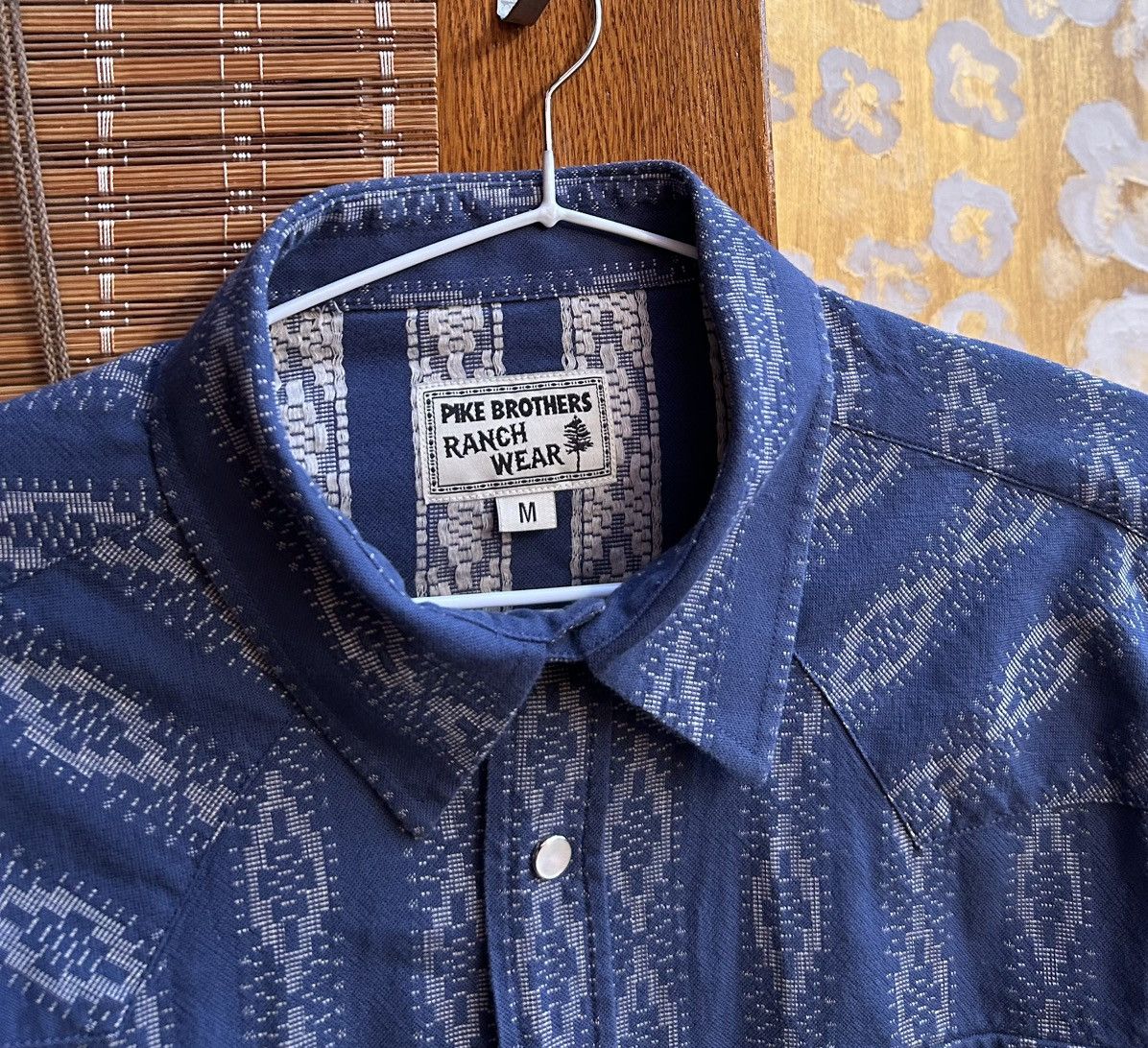 Pike Brothers Pike Brothers Ranch Wear 1963 Saw Tooth Western Shirt Size US M / EU 48-50 / 2 - 5 Thumbnail