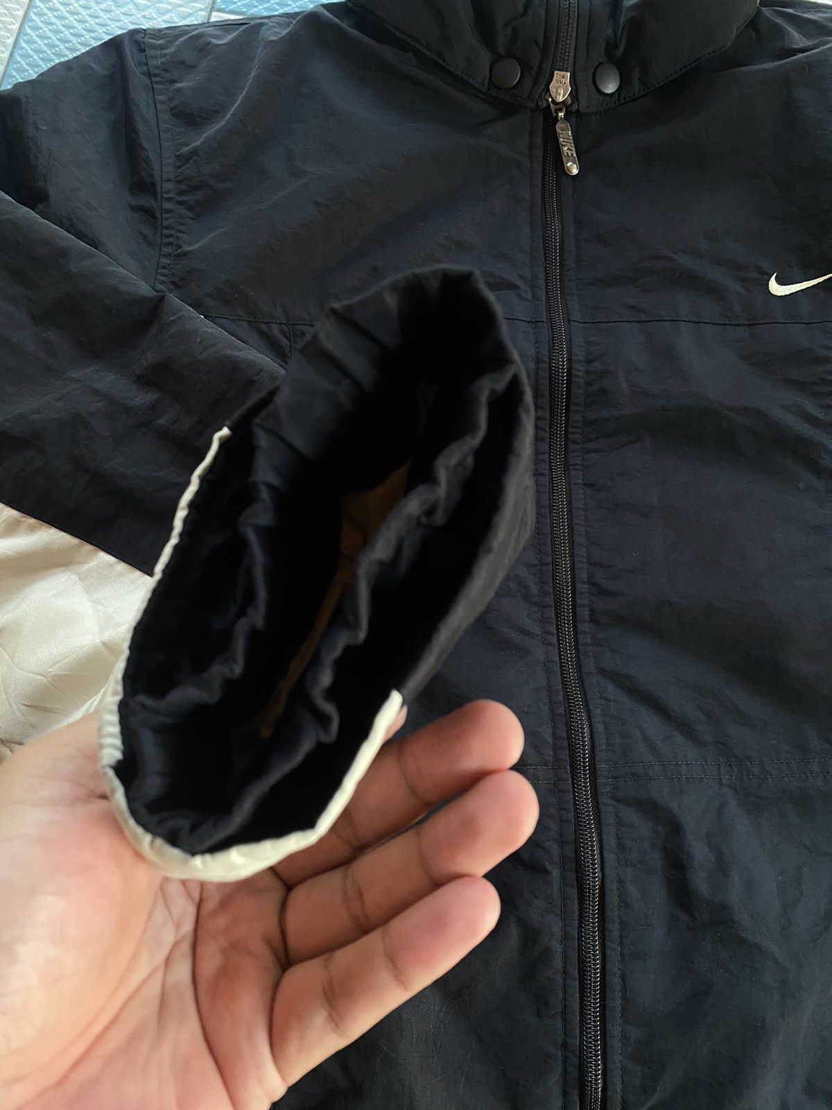 Nike × Vintage Vintage Nike Big Logo Puffer Jacket Size US S / EU 44-46 / 1 - 7 Thumbnail