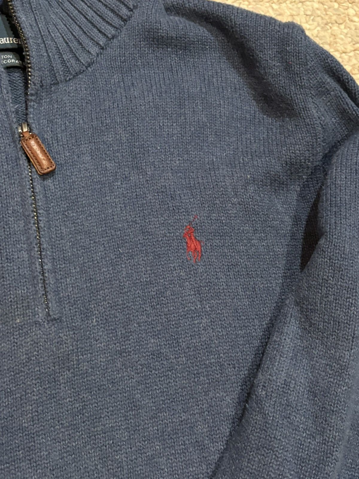 Polo Ralph Lauren Vintage Polo quarter zip Size US S / EU 44-46 / 1 - 2 Thumbnail