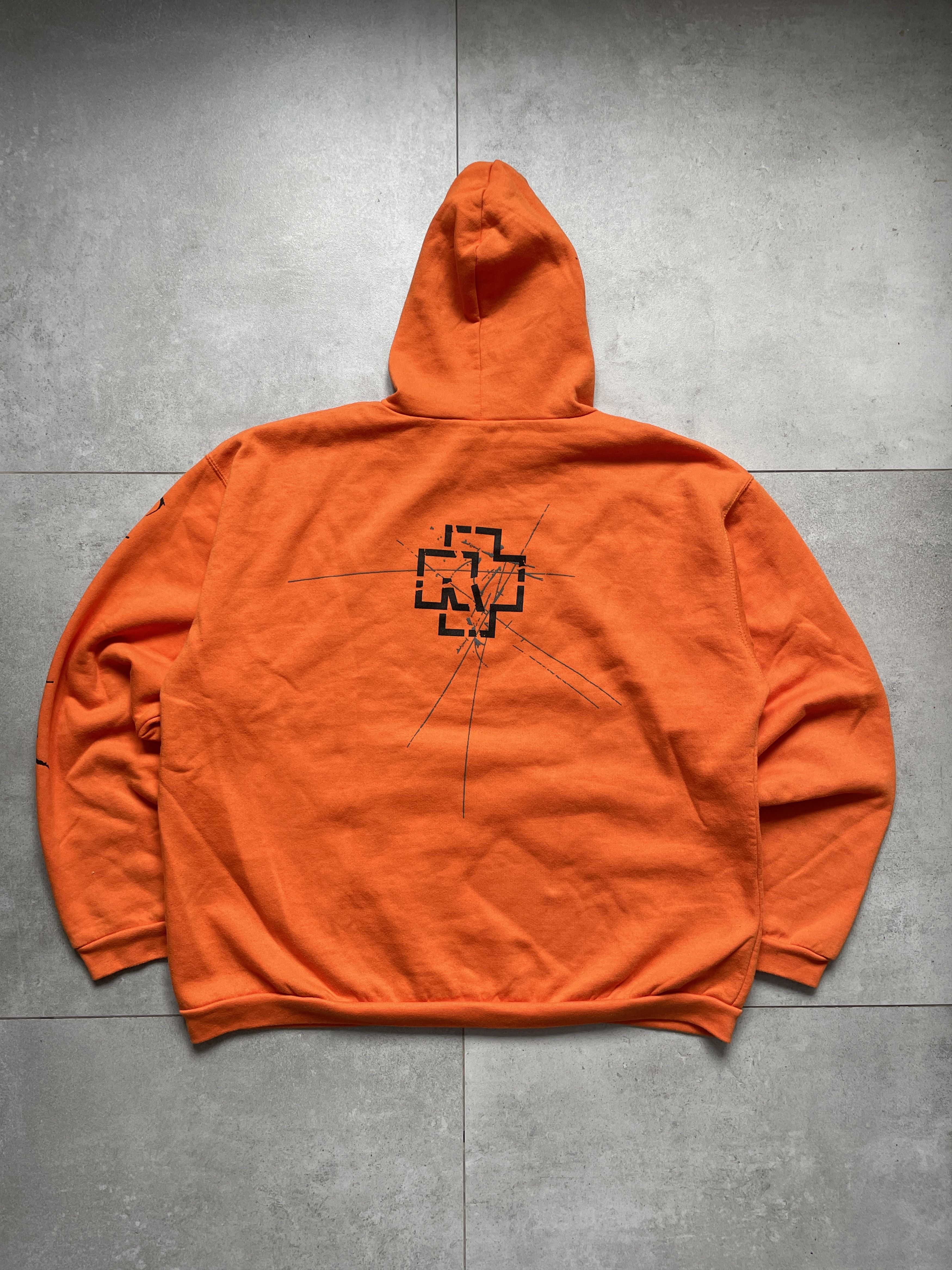 Band Tees RAMMSTEIN ENGEL SEHNSUCHT BOXY VETEMENTS TYPE ORANGE HOODIE Size US XXL / EU 58 / 5 - 2 Thumbnail