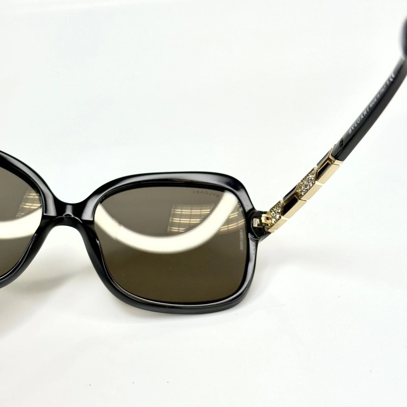 Bvlgari BULGARI 8181 Serpenti BV8181B Black Mirrored Sunglass Size ONE SIZE - 9 Thumbnail