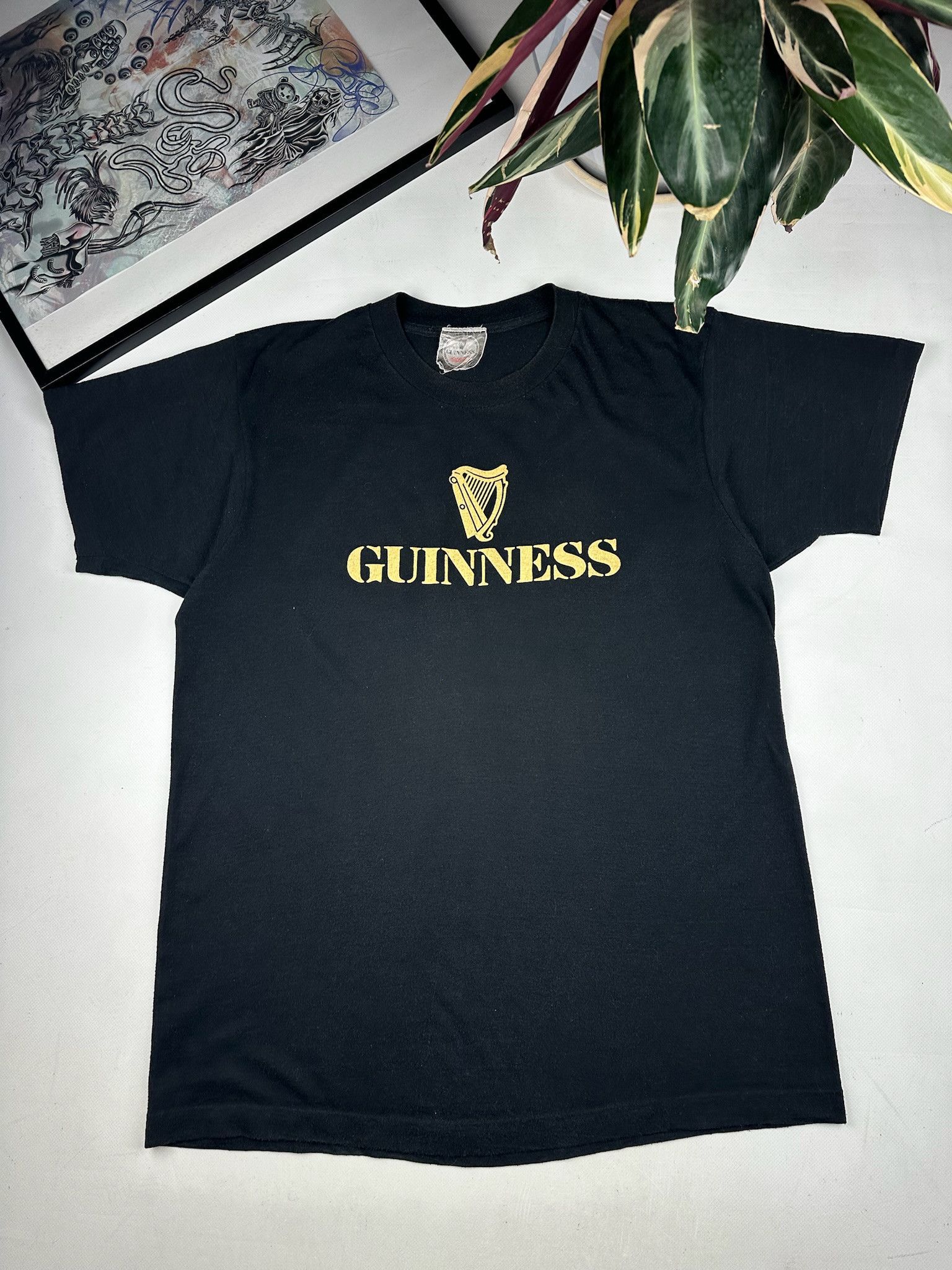 Vintage Vintage Guinness Beer T-shirt 90s Single Stitch Graphic Size US L / EU 52-54 / 3 - 1 Thumbnail
