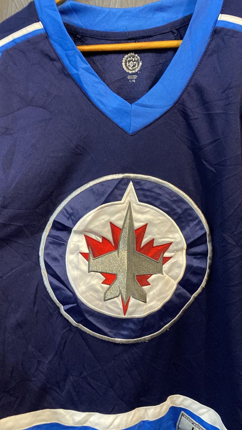 NHL ‼️NEED GONE‼️ NHL WINNIPEG JETS ICE HOCKEY JERSEY Size US L / EU 52-54 / 3 - 3 Thumbnail
