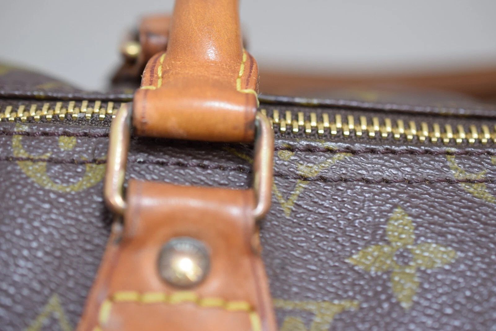 Louis Vuitton Auth Louis Vuitton Speedy 35 Handbag Monogram Canvas M41524 Size ONE SIZE - 10 Thumbnail