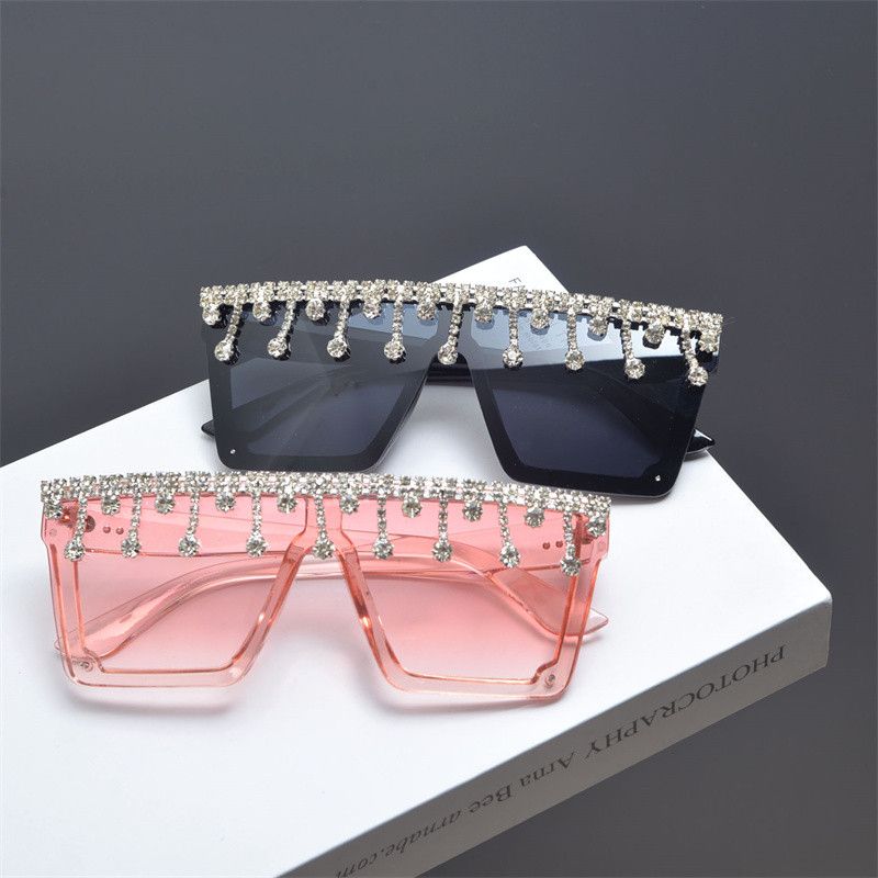VIBE Vintage Street ins style custom avant-garde sunglasses Size ONE SIZE - 5 Thumbnail