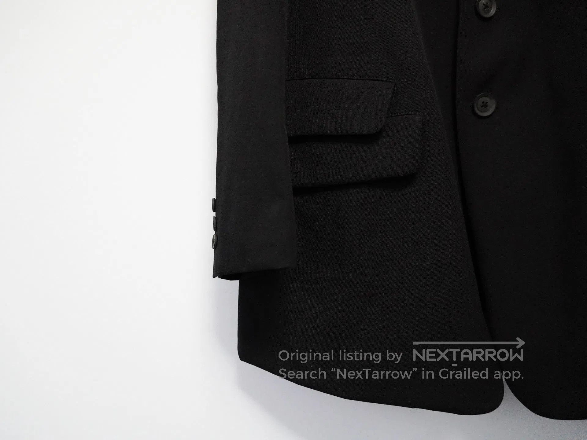 Yohji Yamamoto Yohji Yamamoto 2020AW Jacket with Patches. Size US S / EU 44-46 / 1 - 7 Thumbnail
