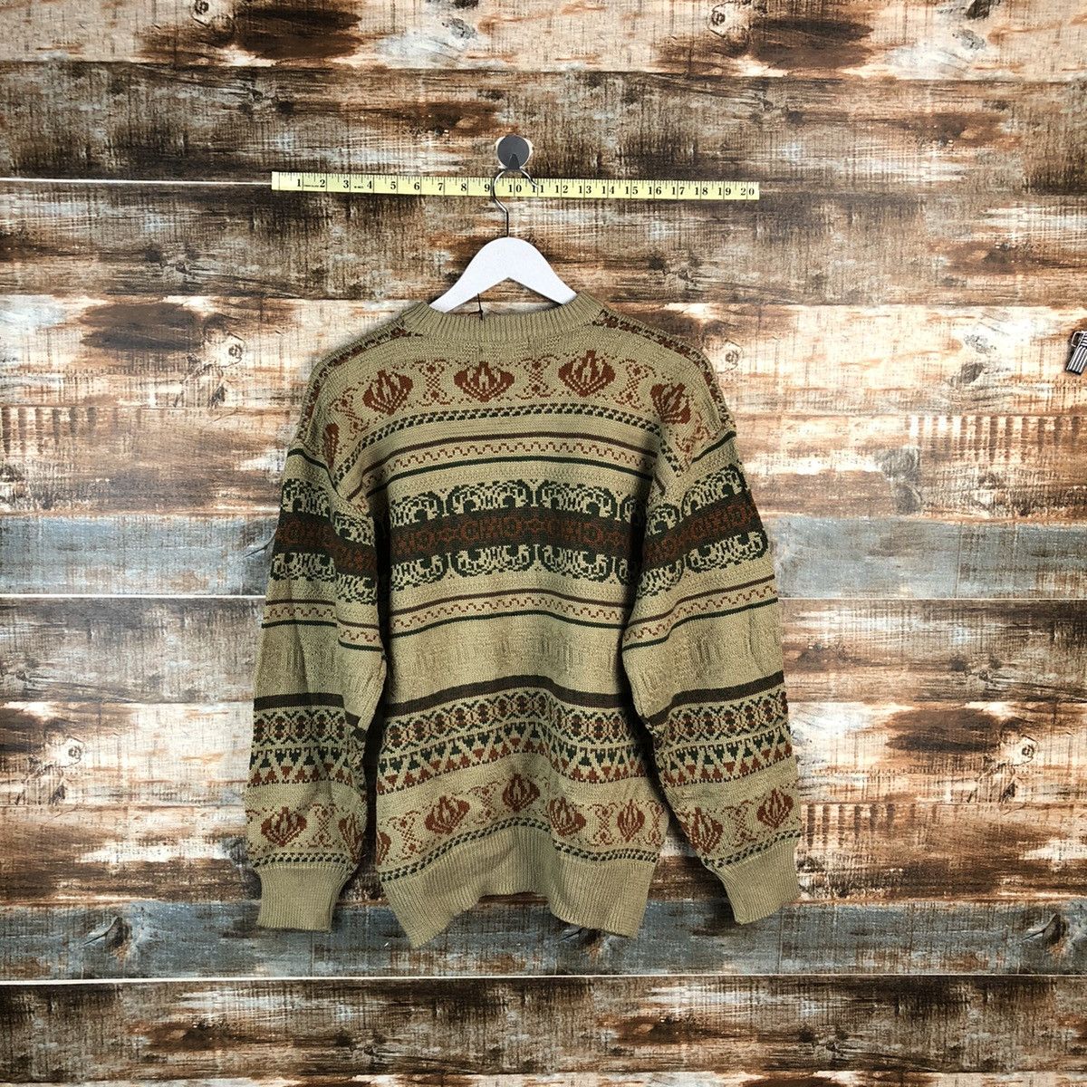 Vintage Power House Brown vintage Knitwear #A1954 Size US M / EU 48-50 / 2 - 12 Thumbnail
