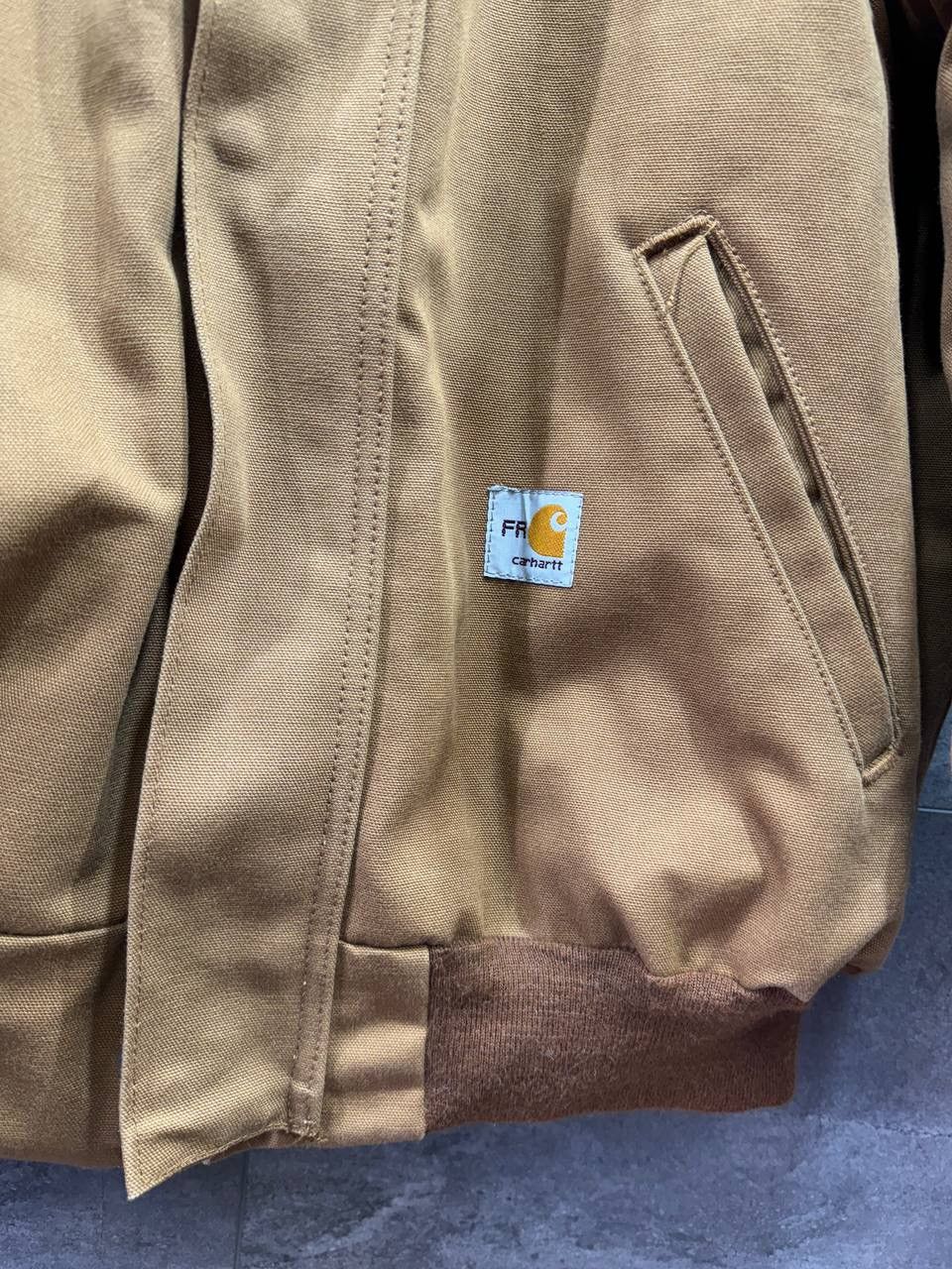 Other Carhartt FR Flame Resistant Mens Brown Bomber Vintage Jacket Size US XXL / EU 58 / 5 - 5 Thumbnail