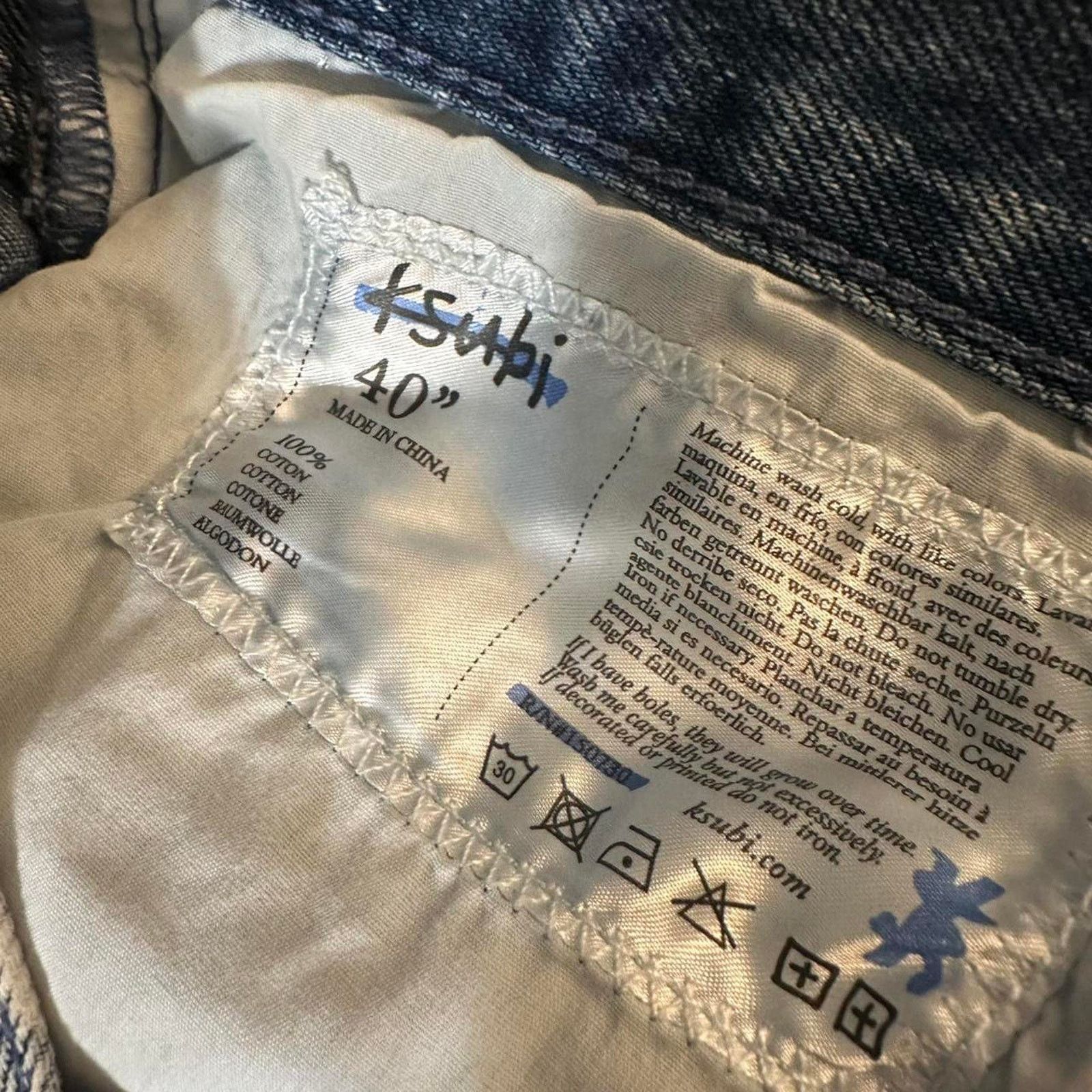 Ksubi Size 40 antik vapour extendo Size US 40 / EU 56 - 5 Thumbnail