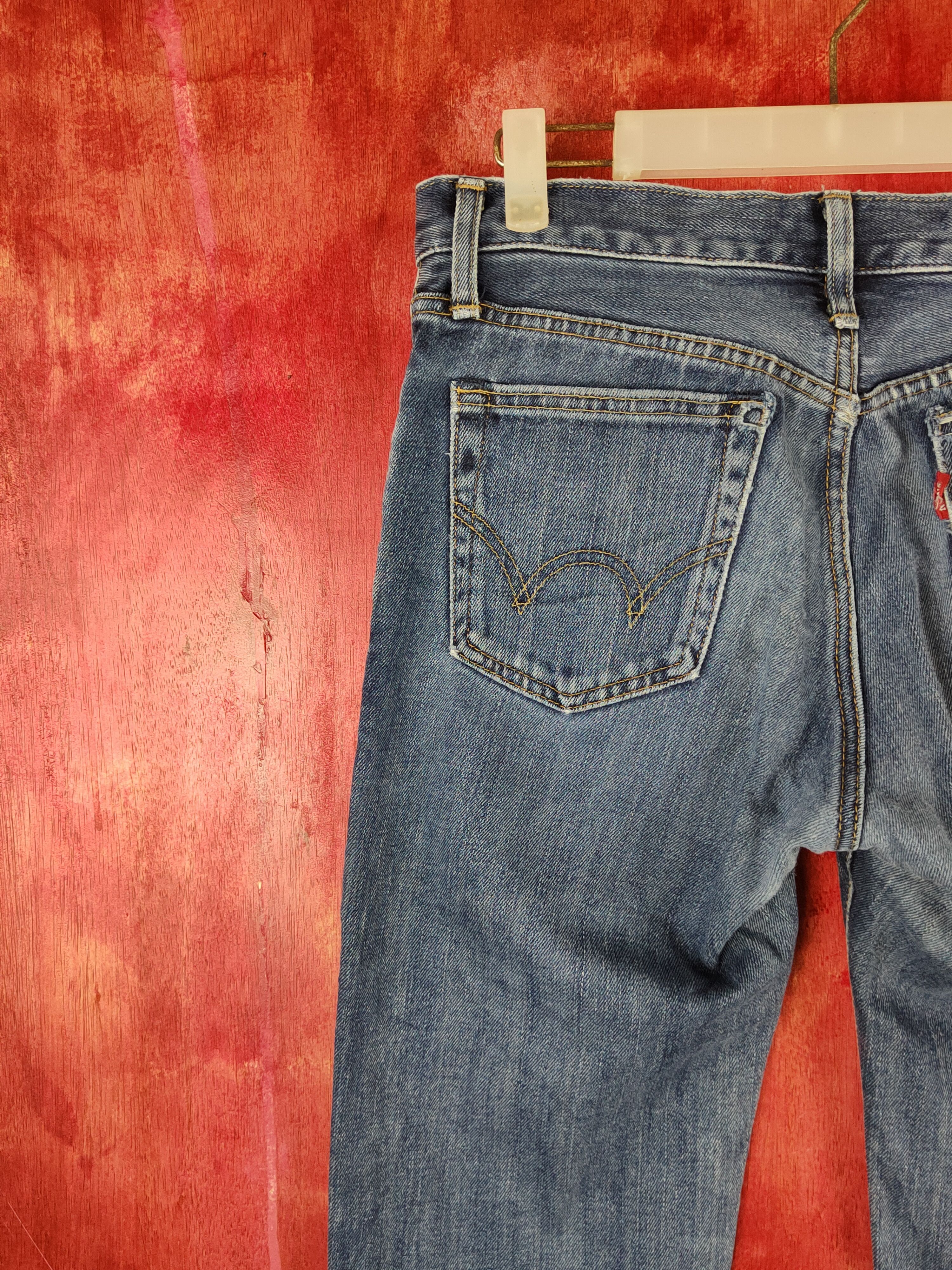 Edwin Edwin Blue Distressed Ripped Jeans #S1672 Size US 29 - 8 Thumbnail
